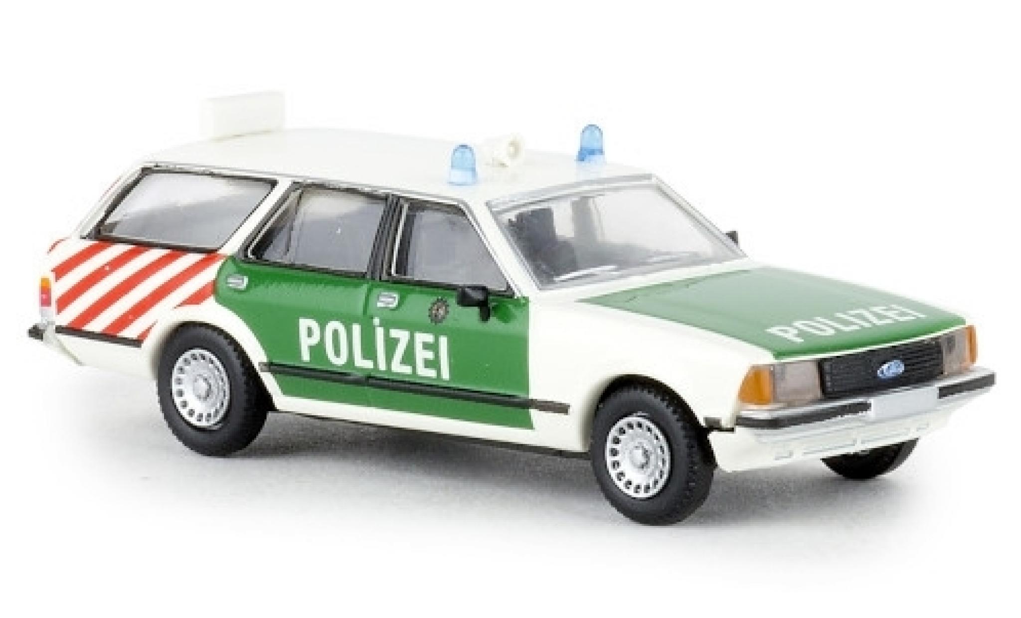 Ford Granada 1/87 Brekina II Turnier Autobahnpolizei Berlin 1977 modelauto