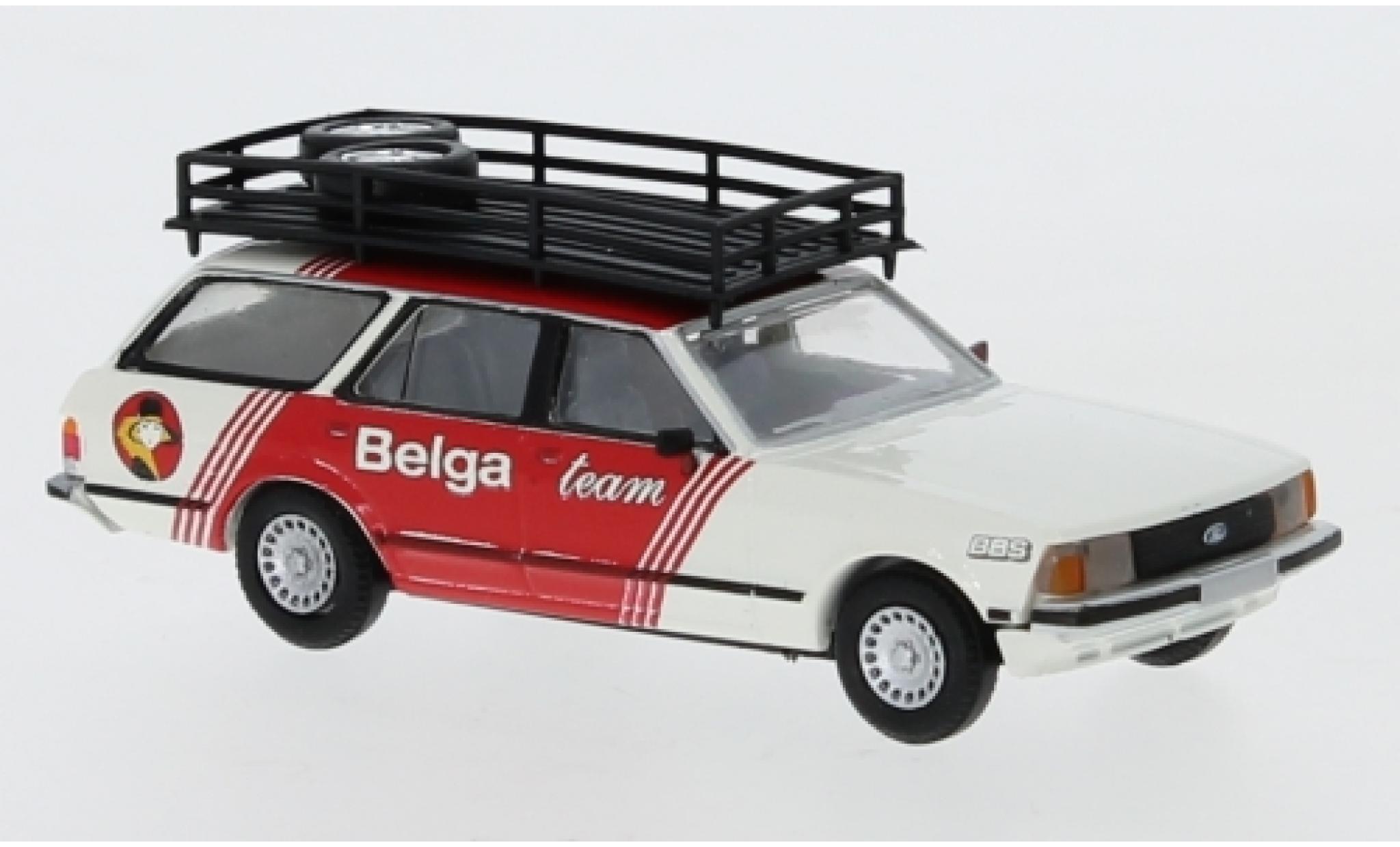 Ford Granada 1/87 Brekina II Turnier Belga Team 1977 modelauto