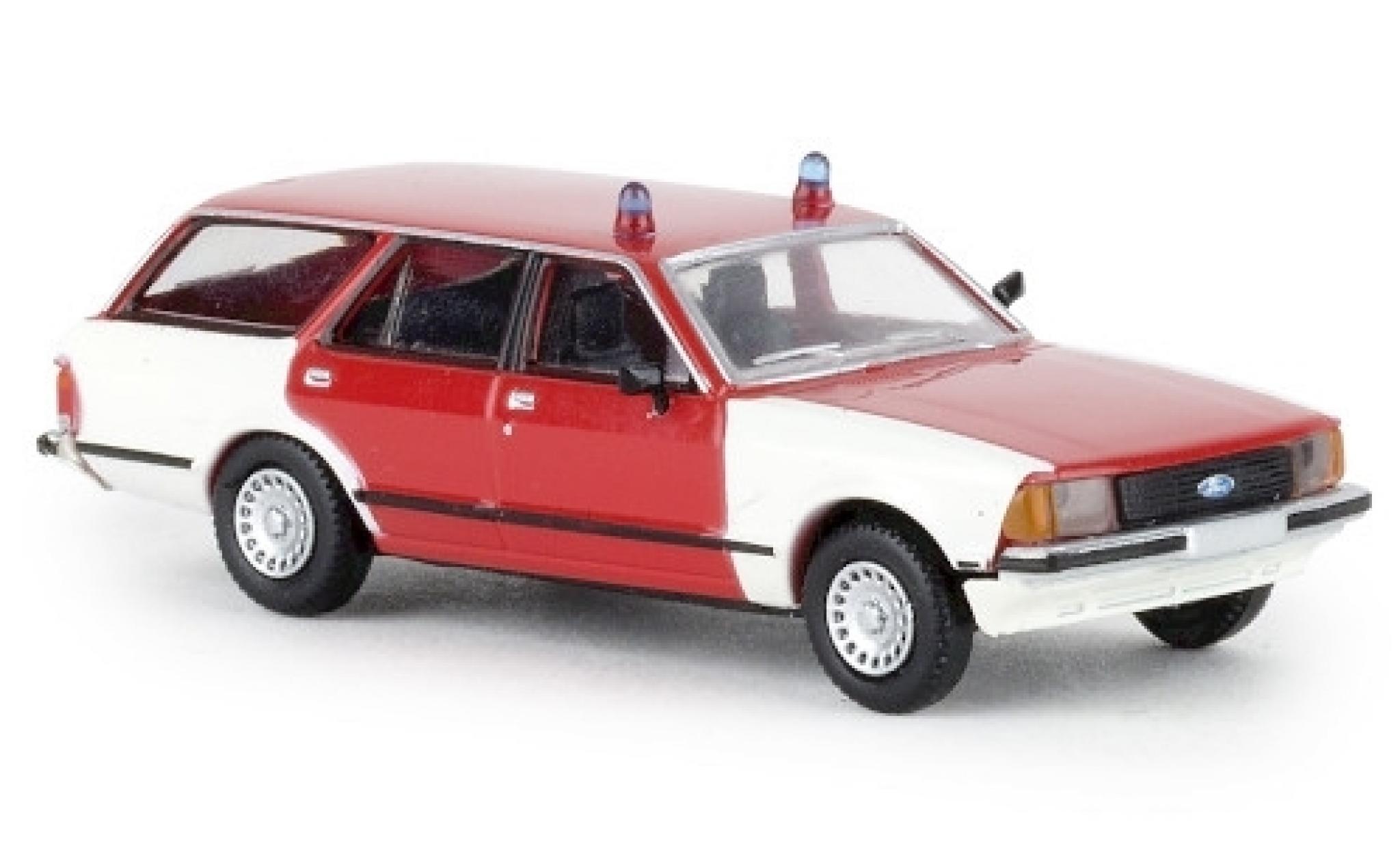 Ford Granada 1/87 Brekina II Turnier Brandweer 1977 modelauto