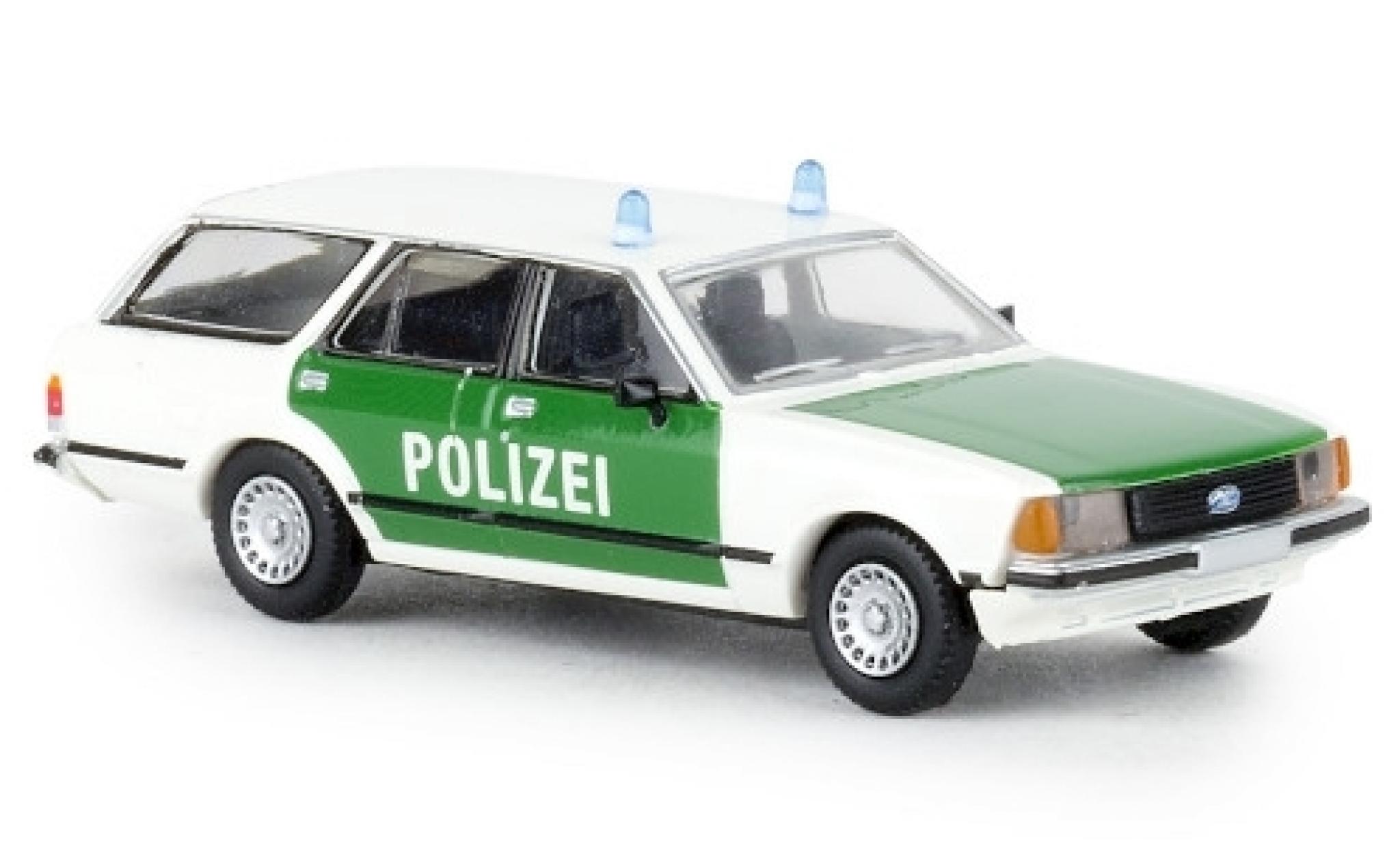 Ford Granada 1/87 Brekina II Turnier Politie 1977 modelauto