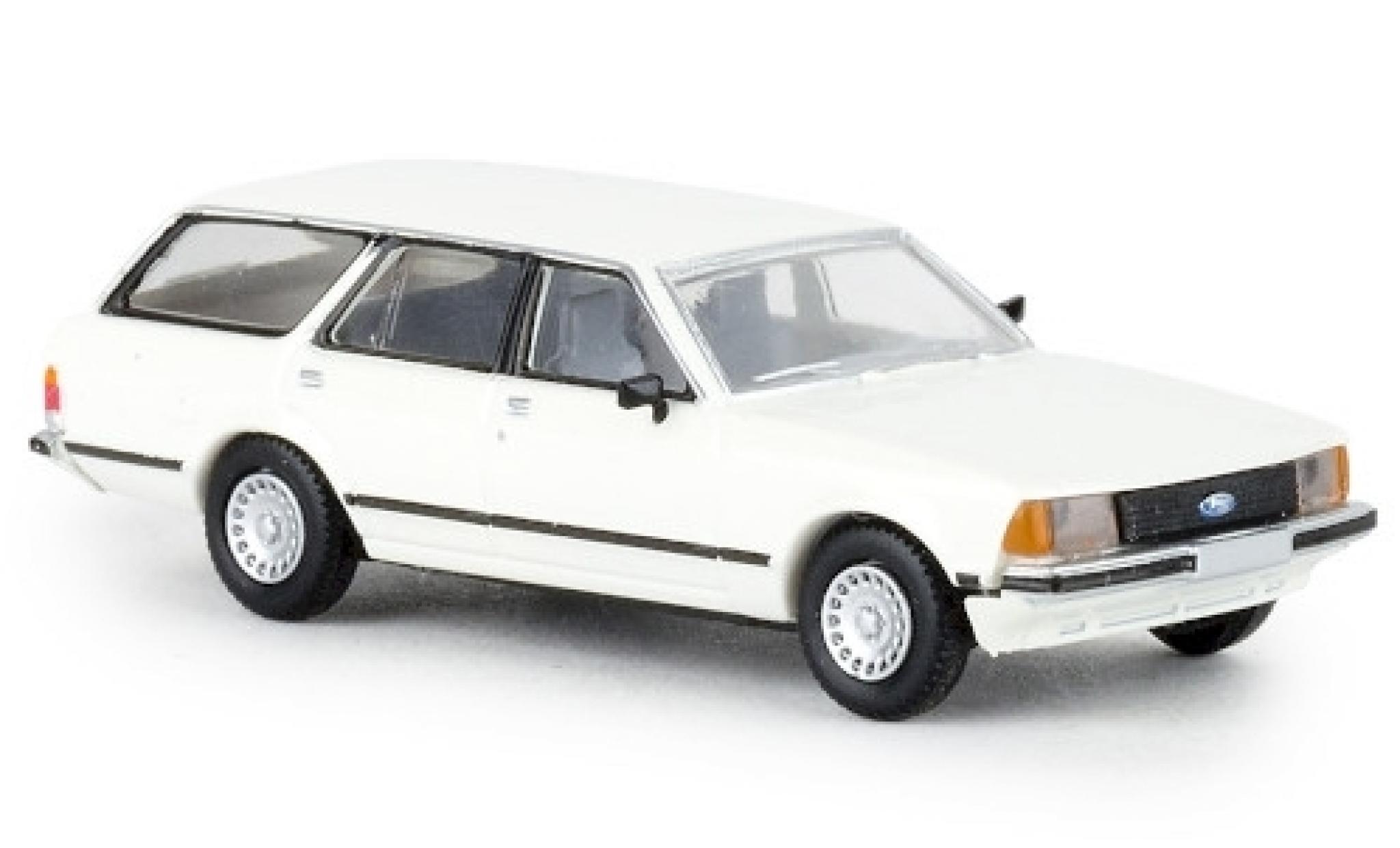 Ford Granada 1/87 Brekina II Turnier wit 1977 TD modelauto