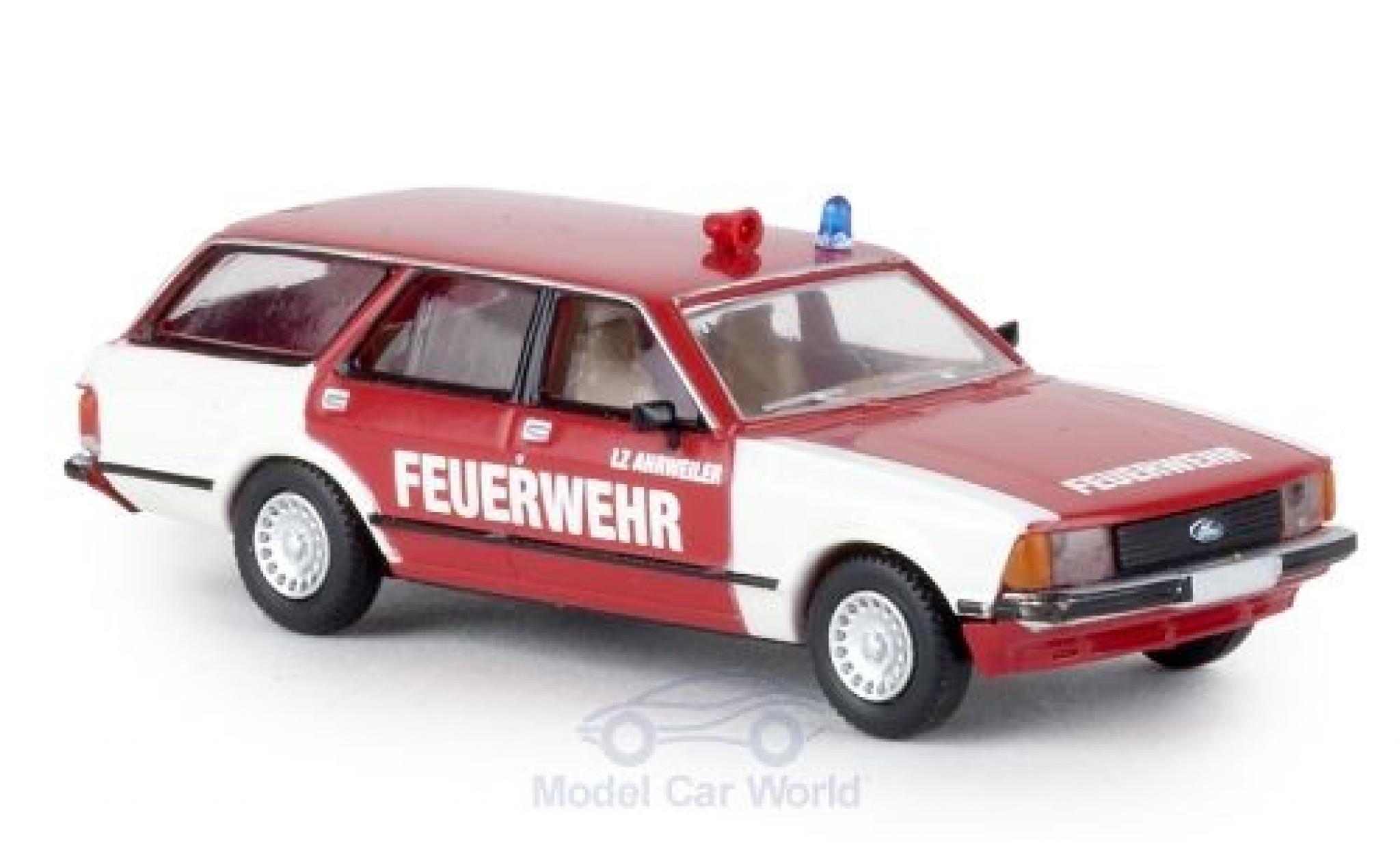 Ford Granada 1/87 Brekina MKII Turnier Brandweer Ahrweiler modelauto