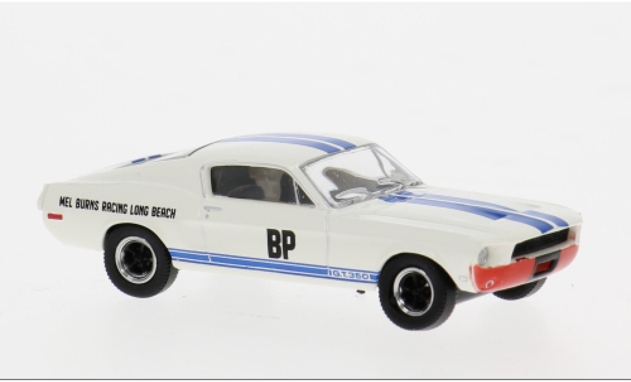 Ford Mustang 1/87 Brekina GT 350 Fastback 1968 Mel Burns BP 1:87 modelauto