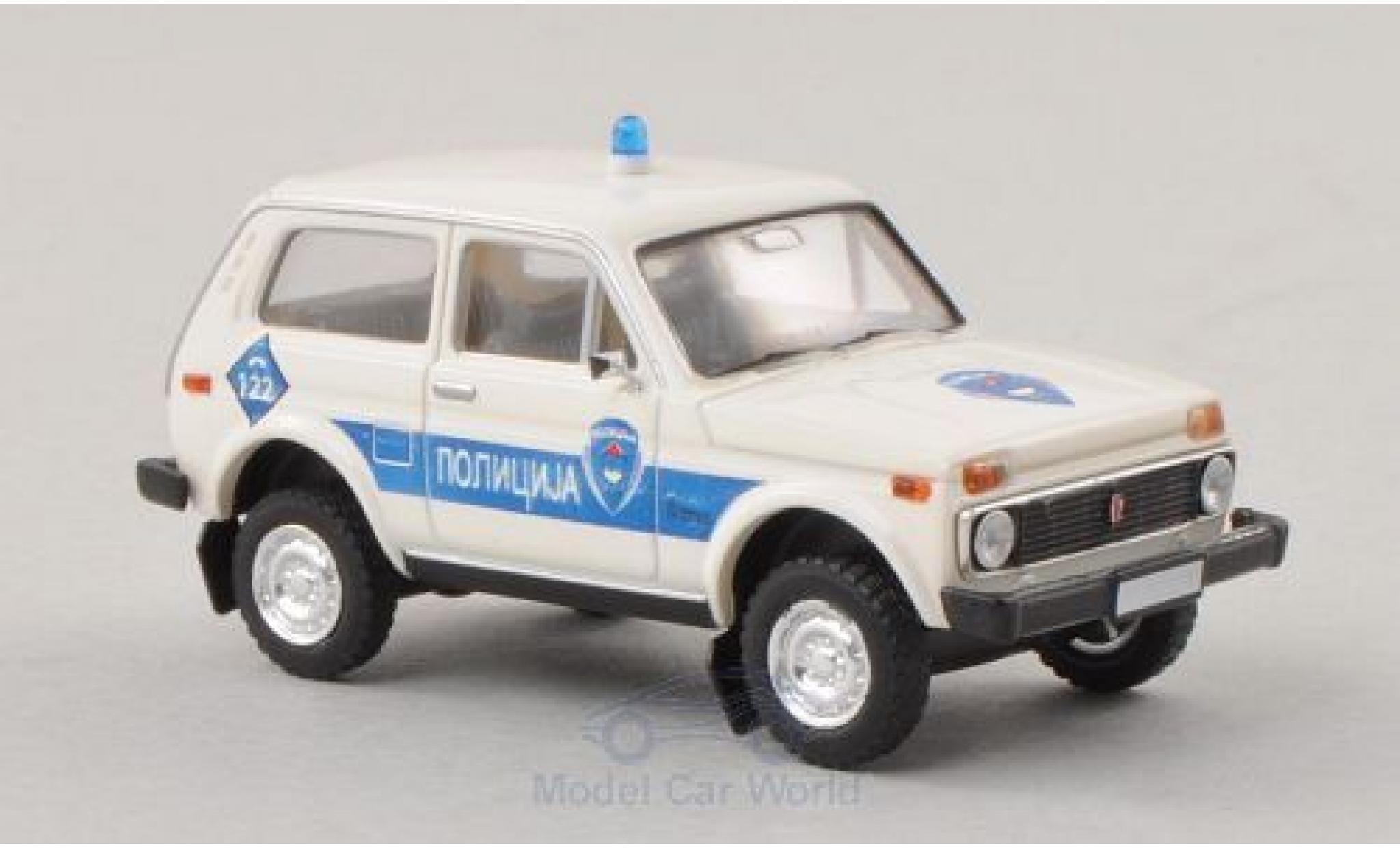 Lada Niva 1/87 Brekina Politie Bosnien (BIH) modelauto