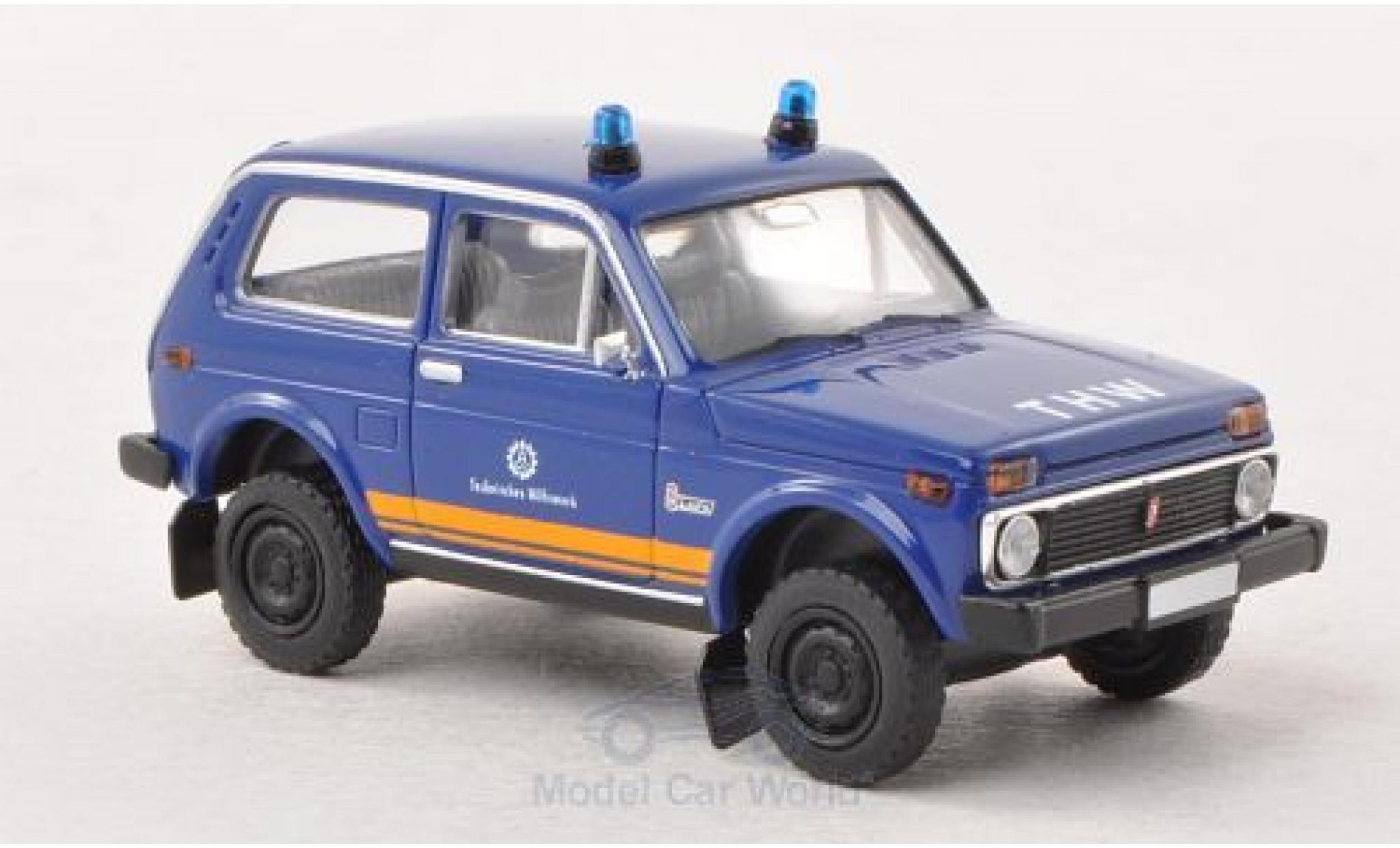 Lada Niva 1/87 Brekina THW modelauto
