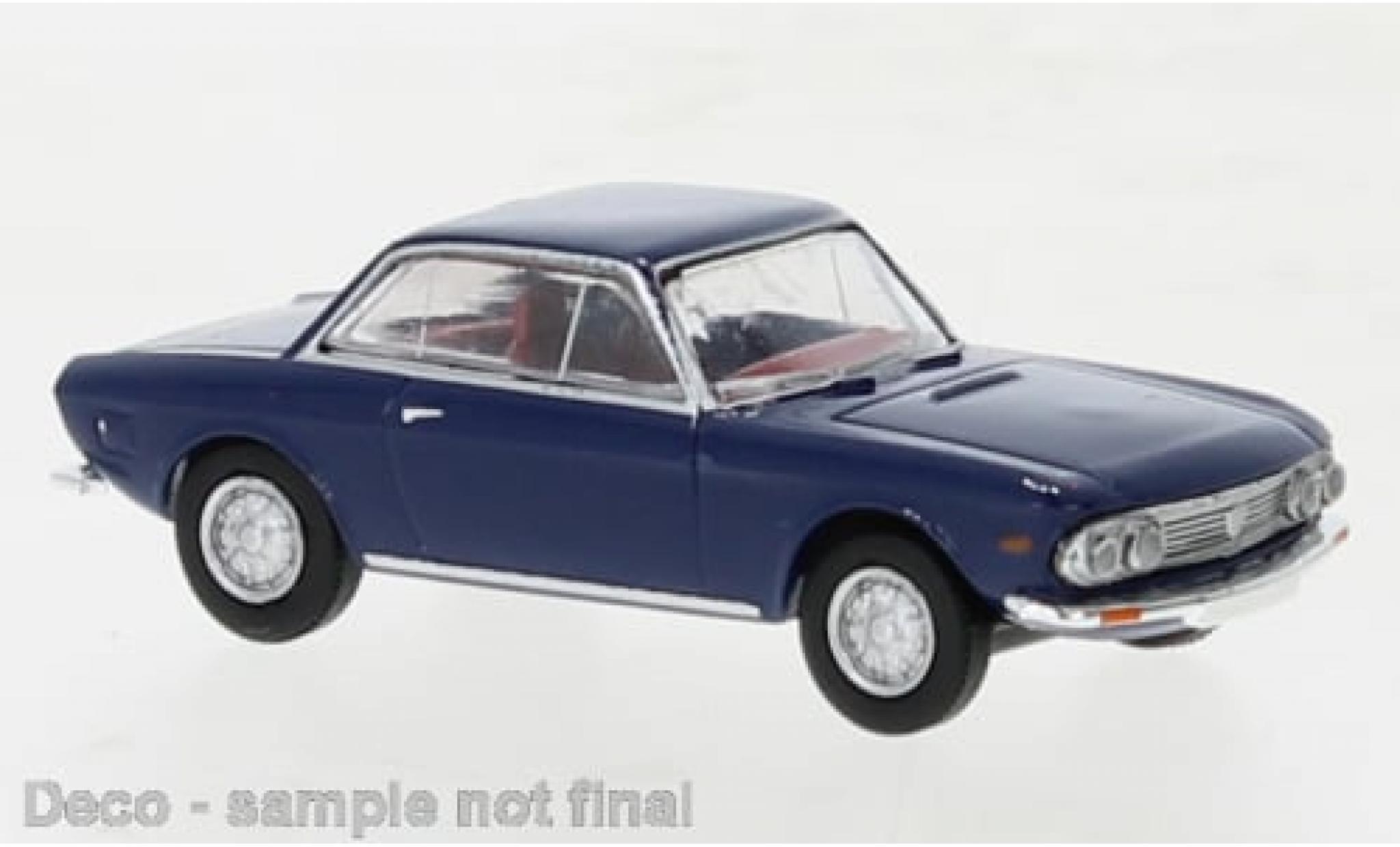 Lancia Fulvia 1/87 Brekina Coupe blauw 1970 1:87 modelauto