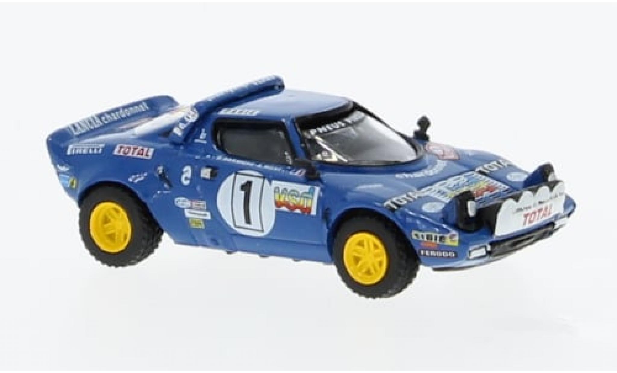 Lancia Stratos 1/87 Brekina HF No.1 Total 1980 1:87 modelauto
