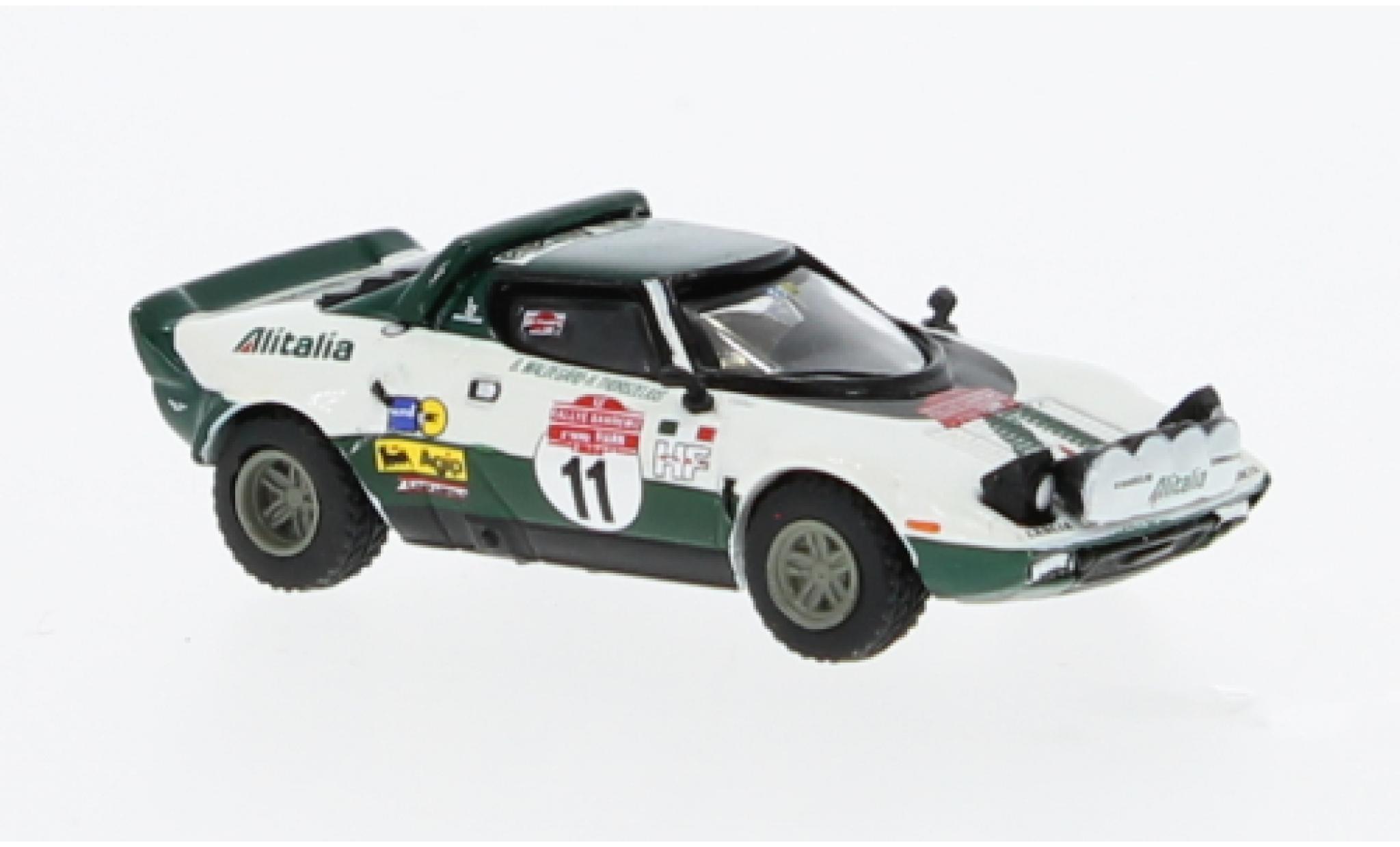 Lancia Stratos 1/87 Brekina HF No.11 Alitalia 1975 1:87 modelauto