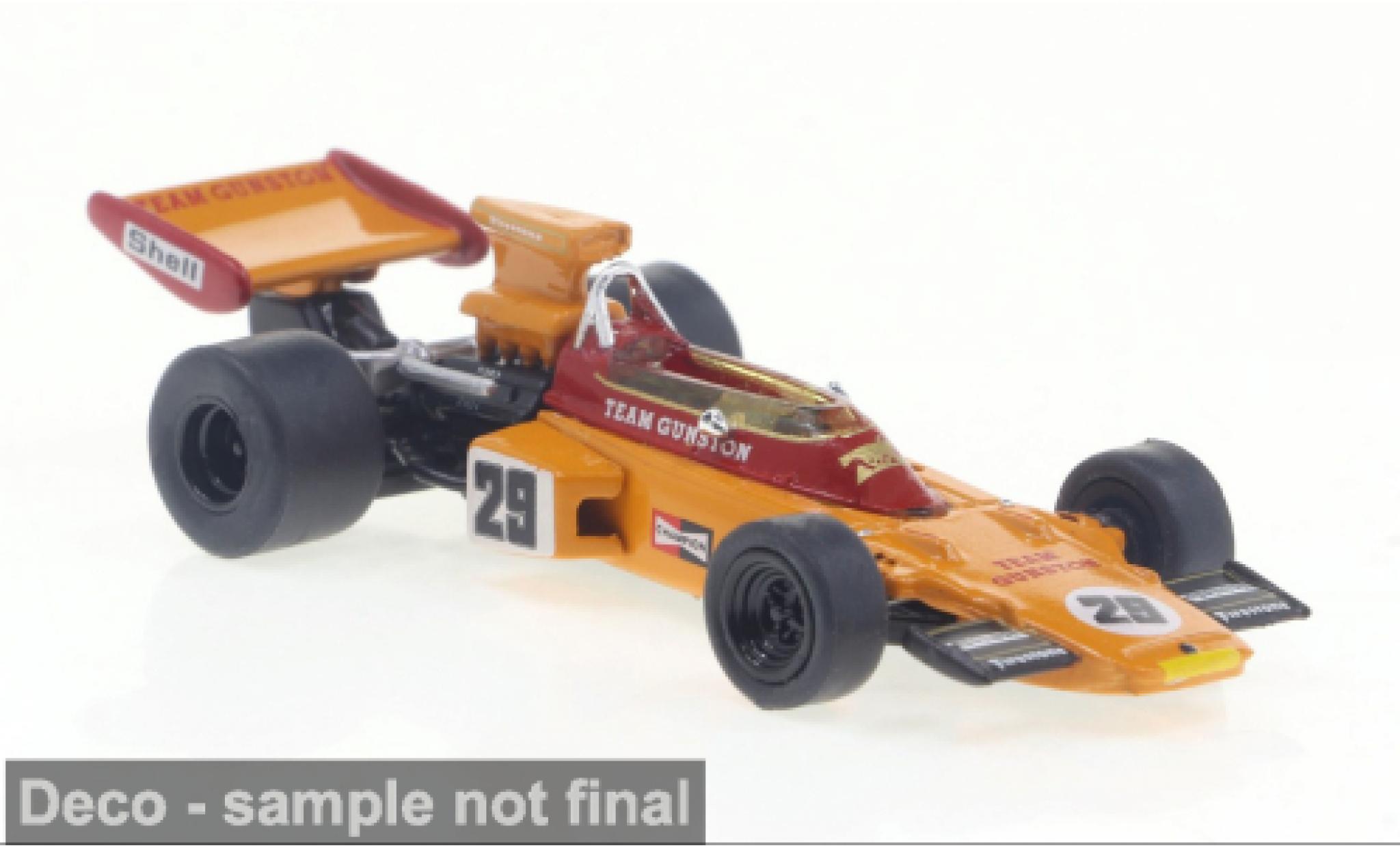 Lotus 72 1/87 Brekina D No.29 Gunston Formel 1 GP S&uuml;dafrika 1974 1:87 modelauto