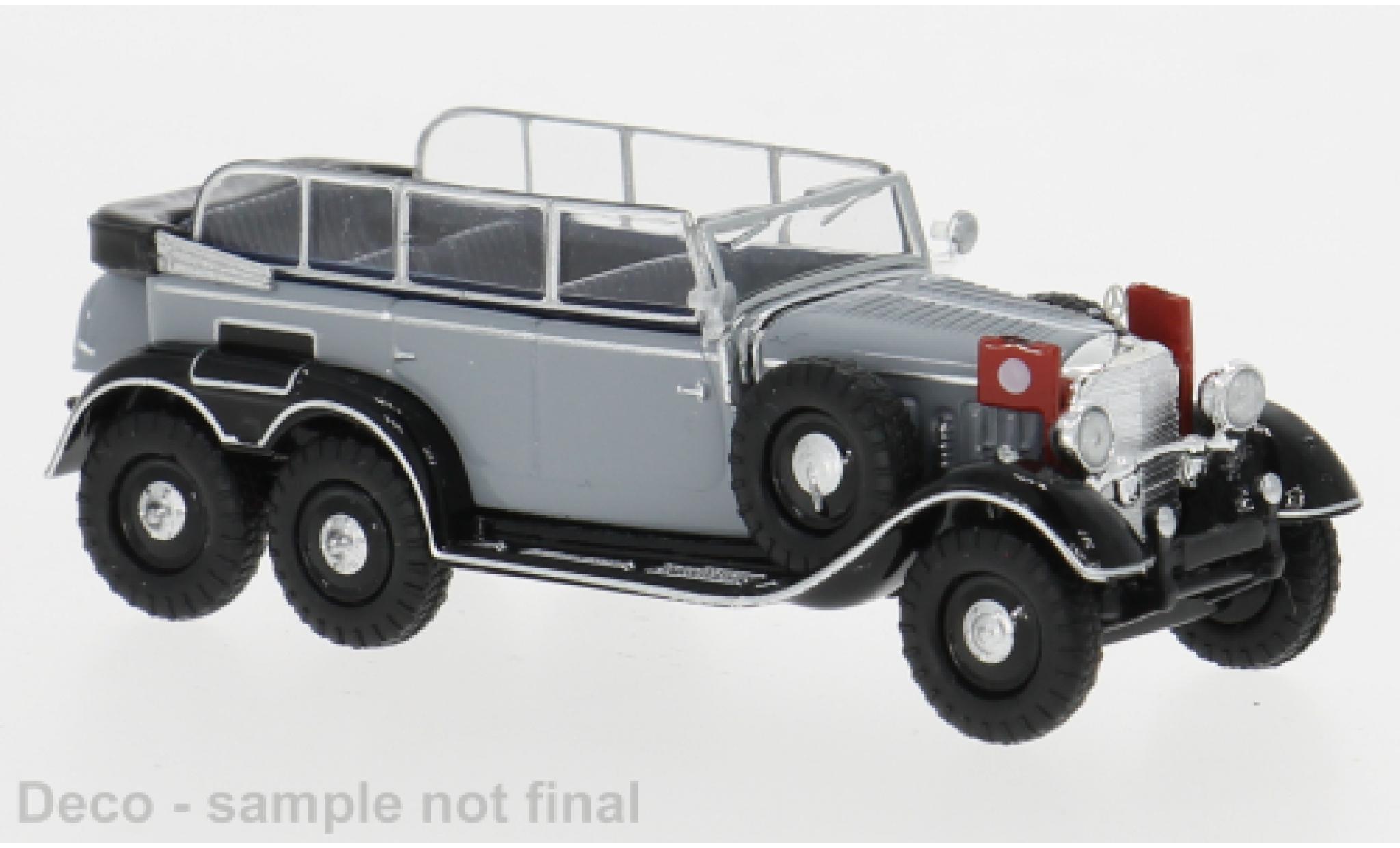 Mercedes G4 1/87 Brekina grijs 1938 1:87 modelauto