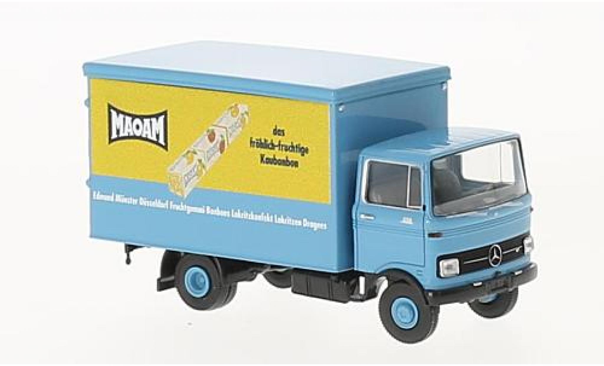 Mercedes LP 608 1/87 Brekina Koffer Maoam modelauto