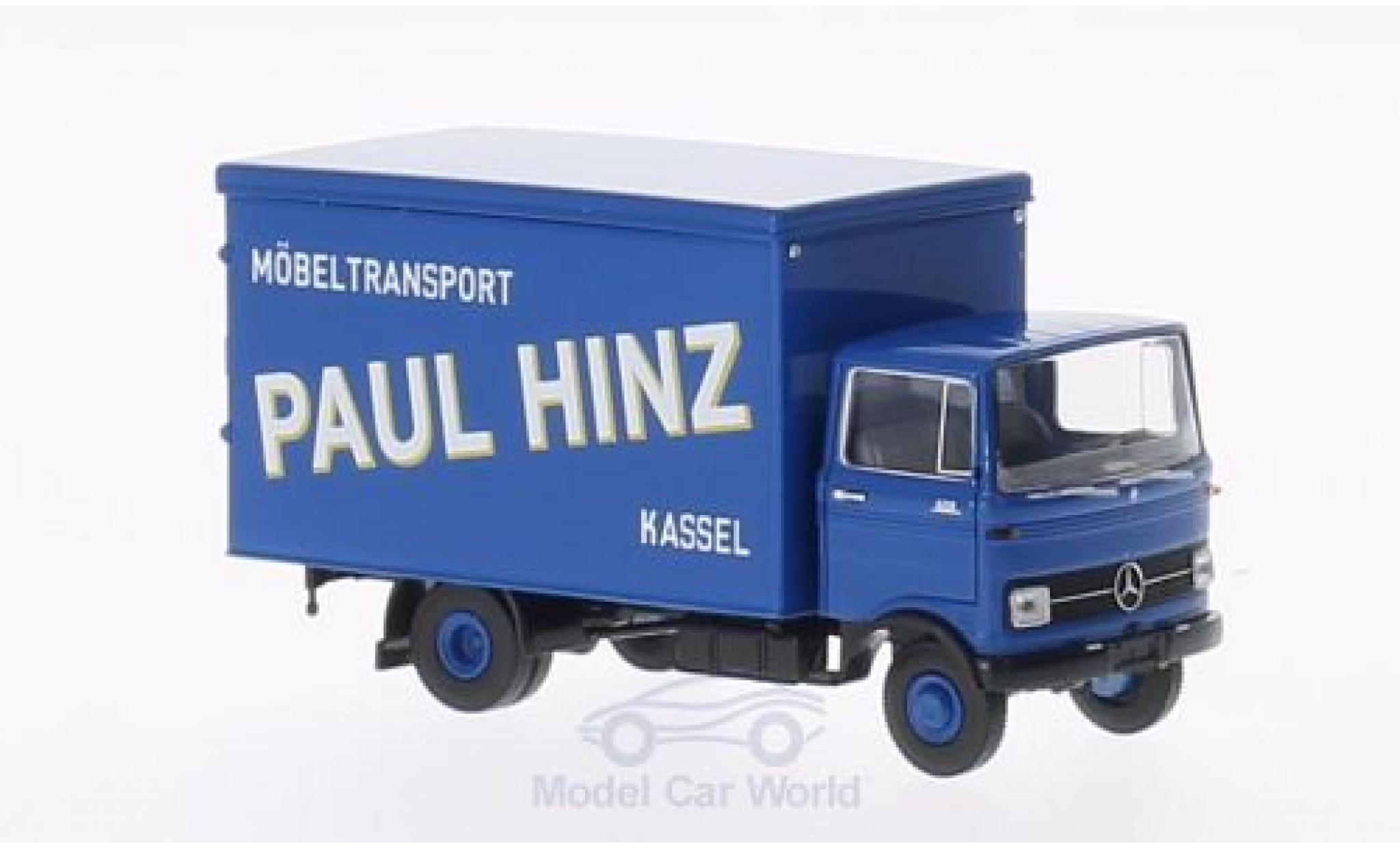 Mercedes LP 608 1/87 Brekina Paul Hinz Koffer modelauto