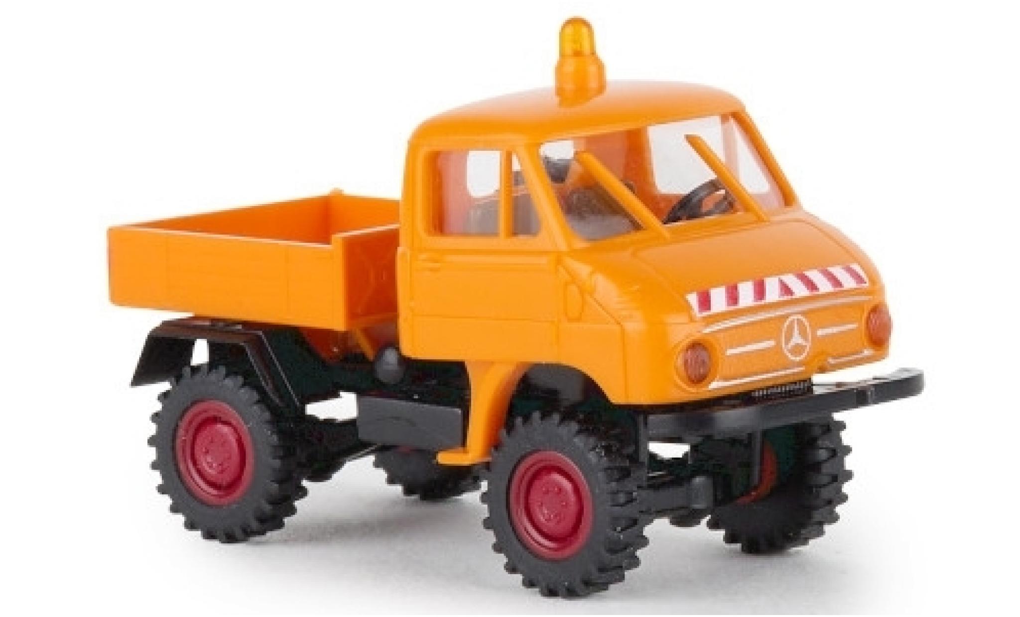 Mercedes Unimog 1/87 Brekina 411 Kommunal 1957 Pritsche modelauto