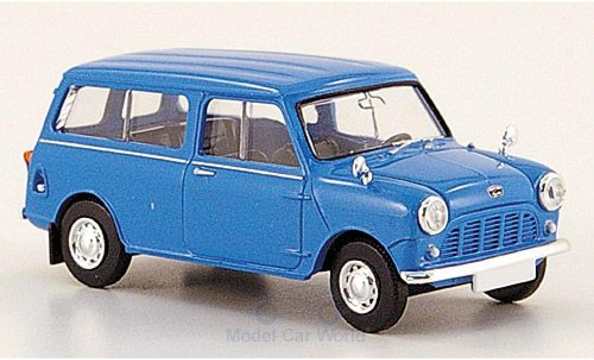 Mini Countryman 1/87 Brekina blauw modelauto