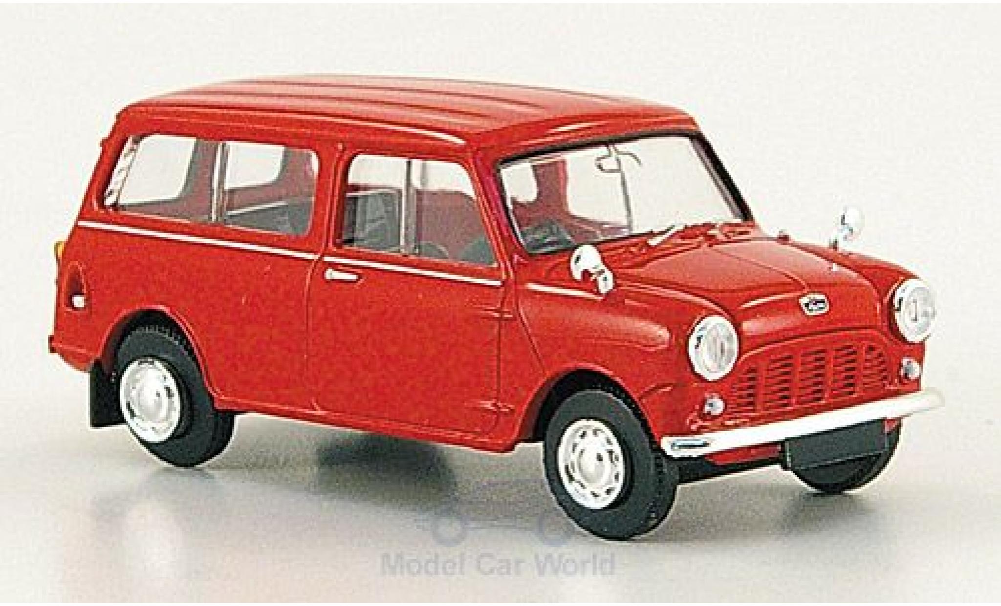 Mini Countryman 1/87 Brekina rood modelauto