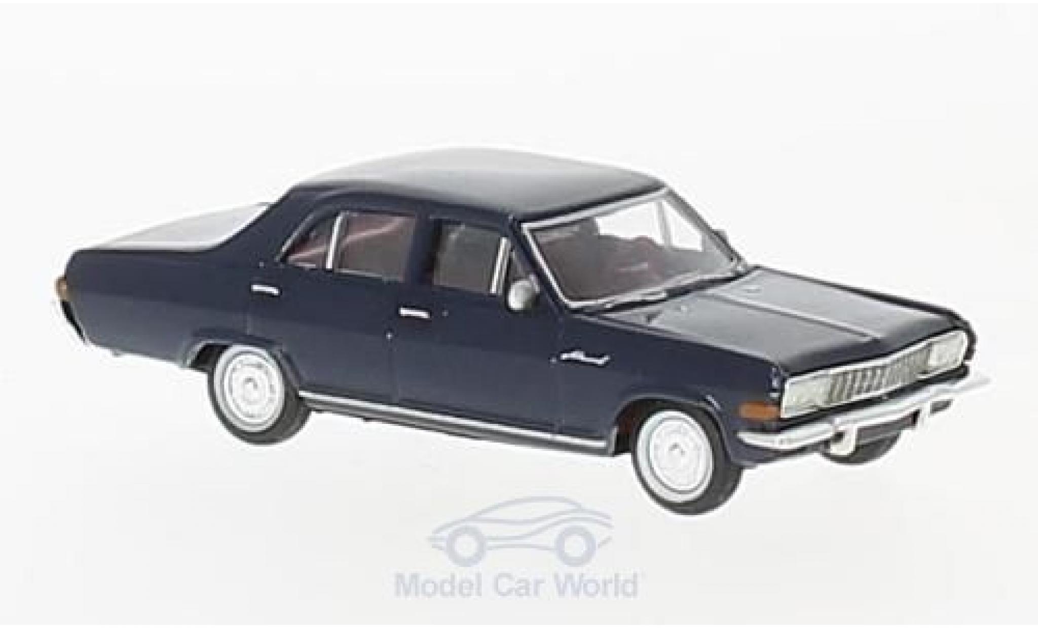 Opel Admiral 1/87 Brekina A blauw modelauto