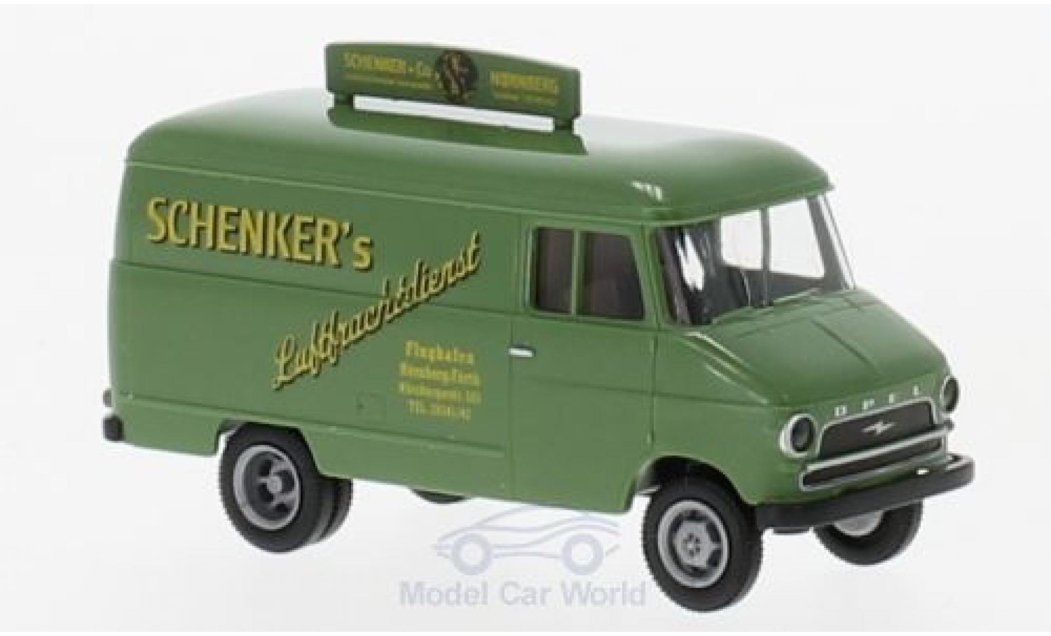 Opel Blitz 1/87 Brekina A Schenker N&uuml;rnberg modelauto