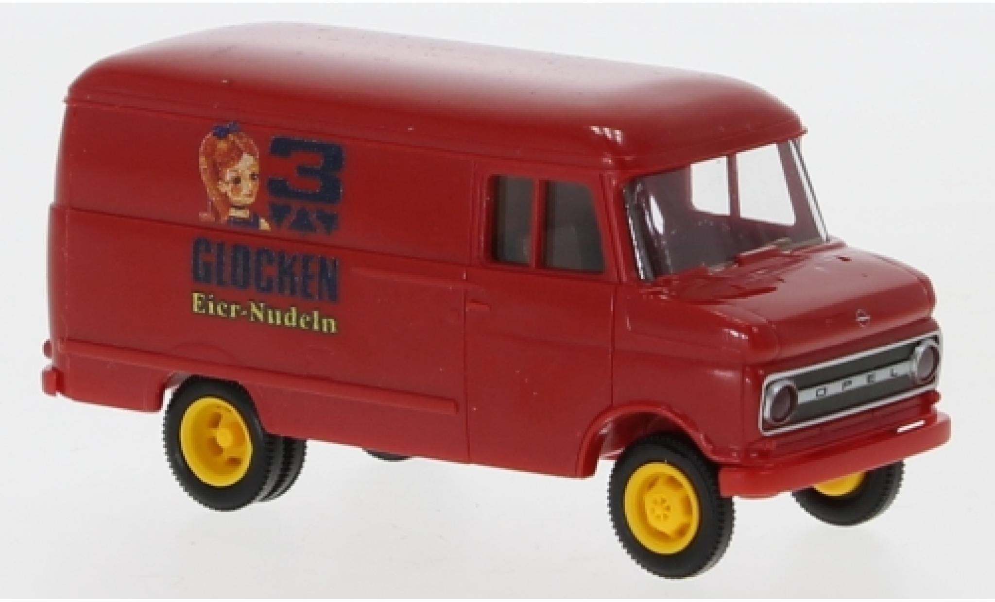 Opel Blitz 1/87 Brekina B Bestelwagen 3 Glocken Eiernudeln 1966 modelauto