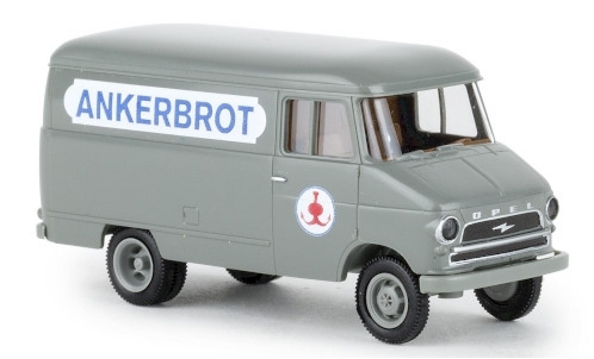 Opel Blitz 1/87 Brekina Kasten A Ankerbrood 1959 modelauto