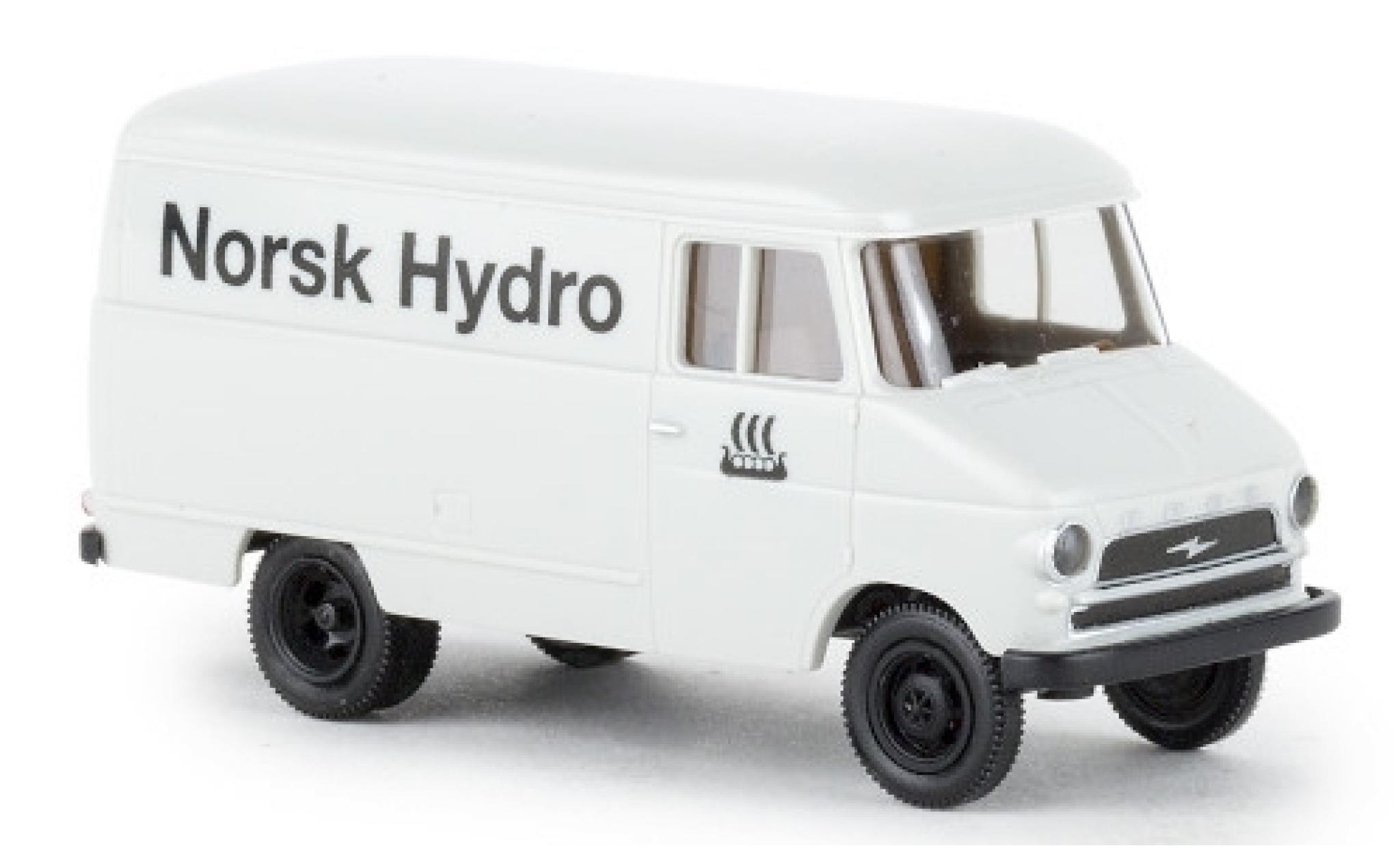 Opel Blitz 1/87 Brekina Kasten A Norsk Hydro 1959 modelauto