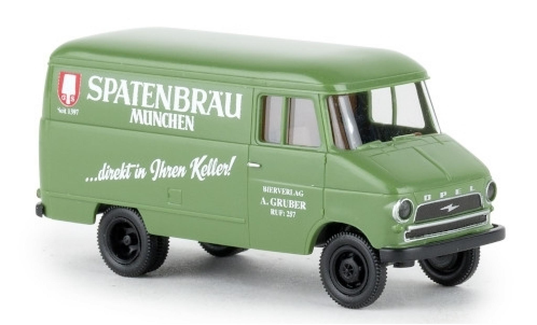 Opel Blitz 1/87 Brekina Kasten A Spatenbr&auml;u 1959 modelauto