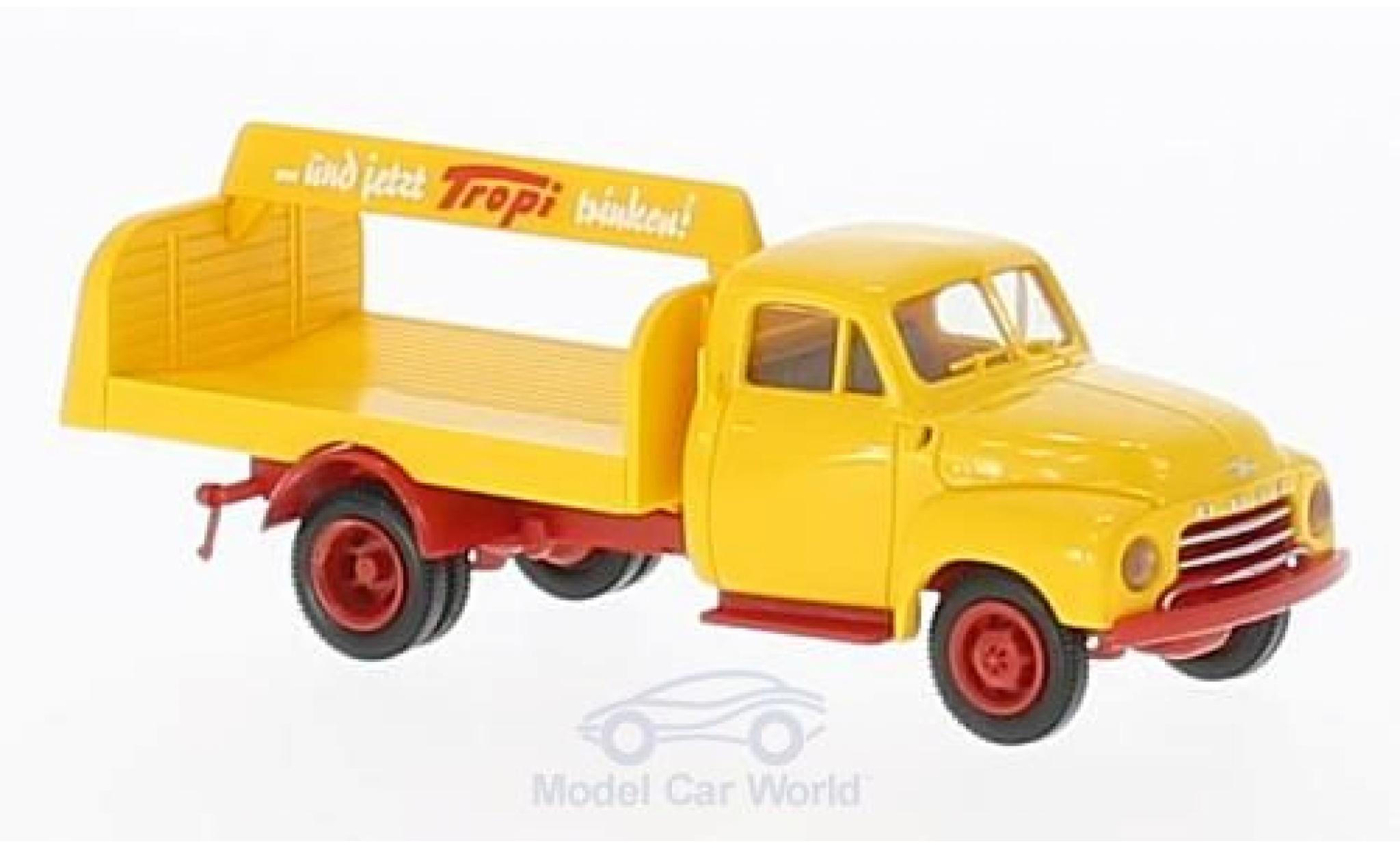 Opel Blitz 1/87 Brekina Tropi Getr&auml;nkeaufbau modelauto