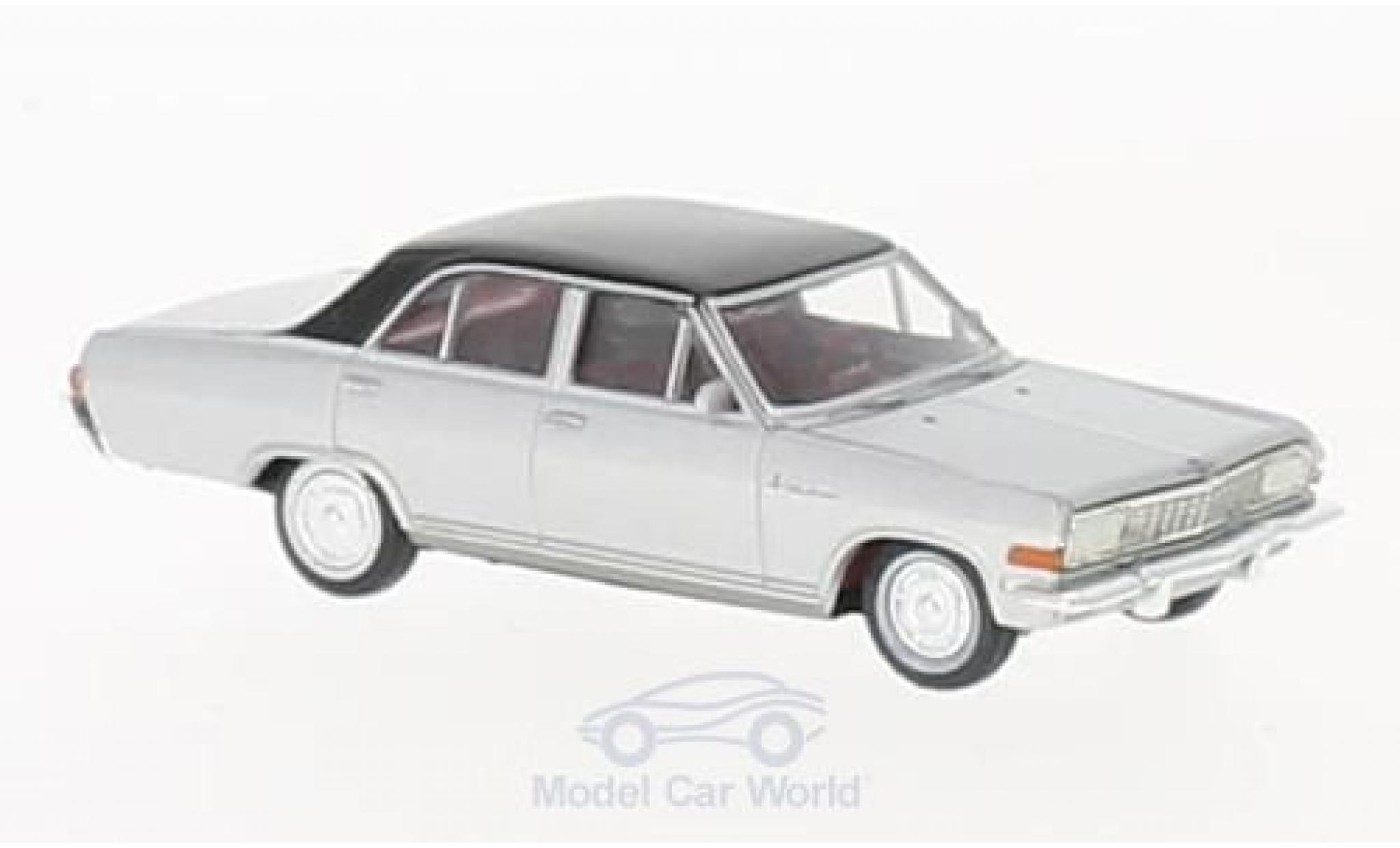 Opel Diplomat 1/87 Brekina A V8 grijs/zwart modelauto