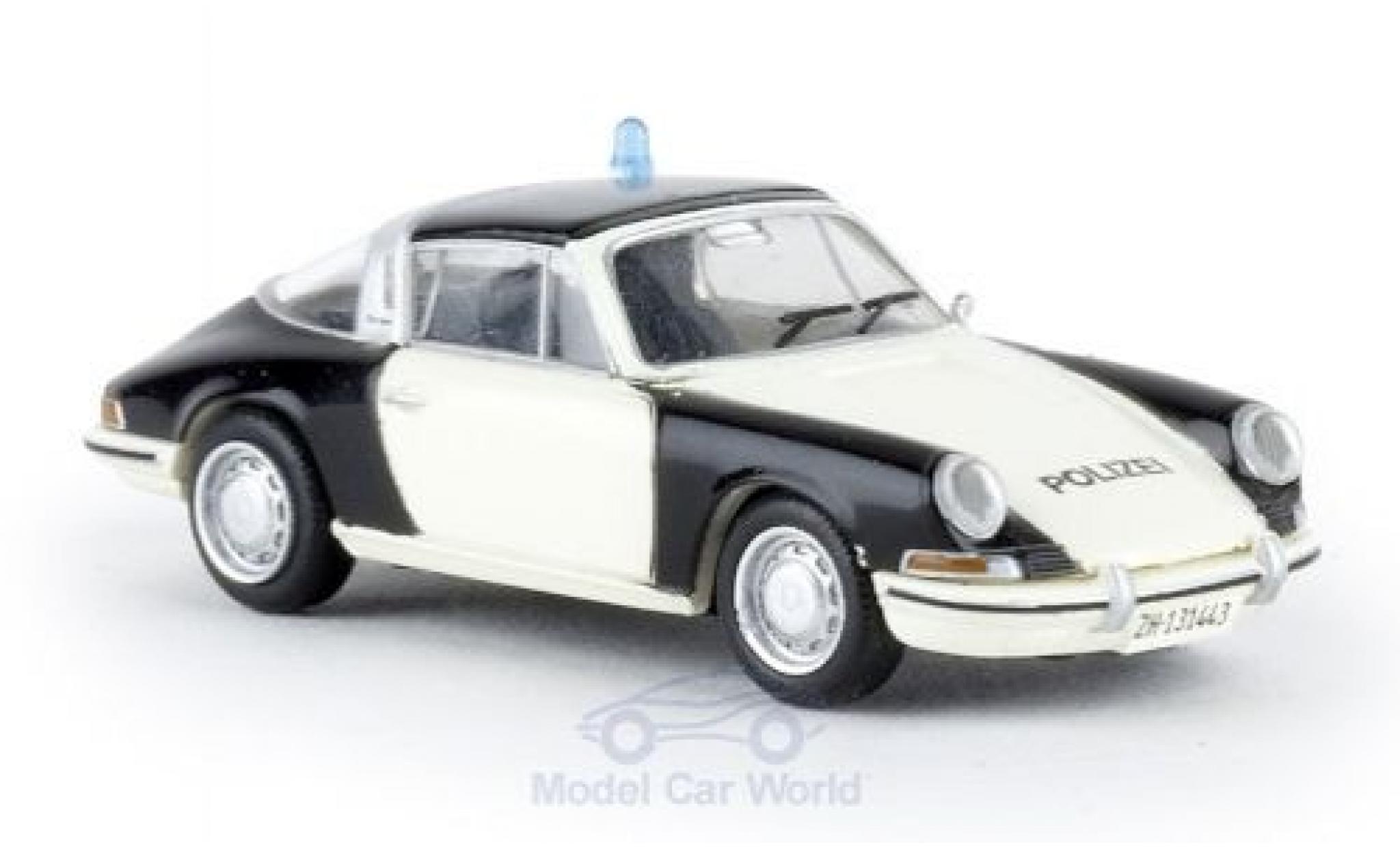 Porsche 911 1/87 Brekina Targa Politie Z&uuml;rich ohne Vitrine modelauto