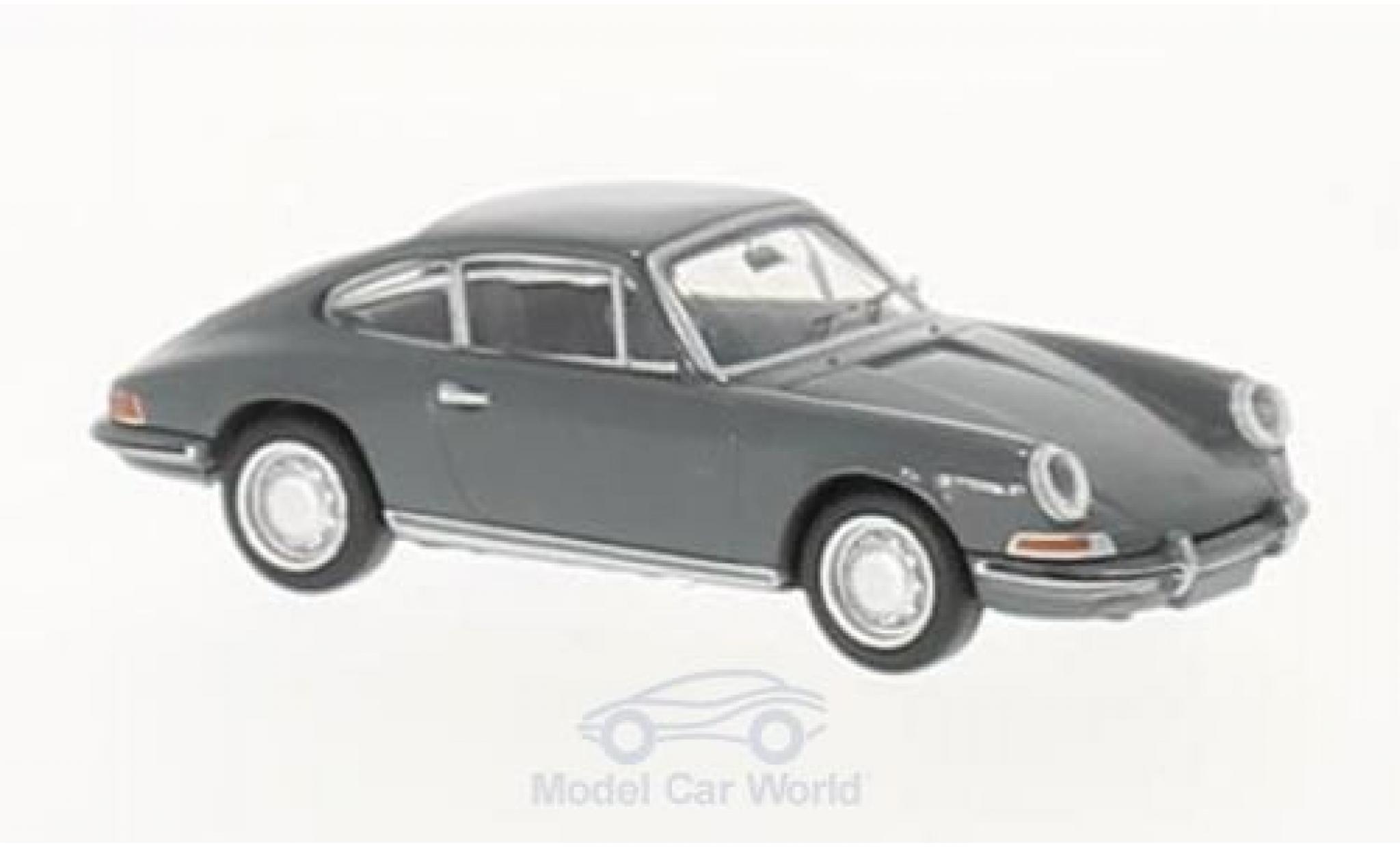 Porsche 912 1/87 Brekina grijs modelauto