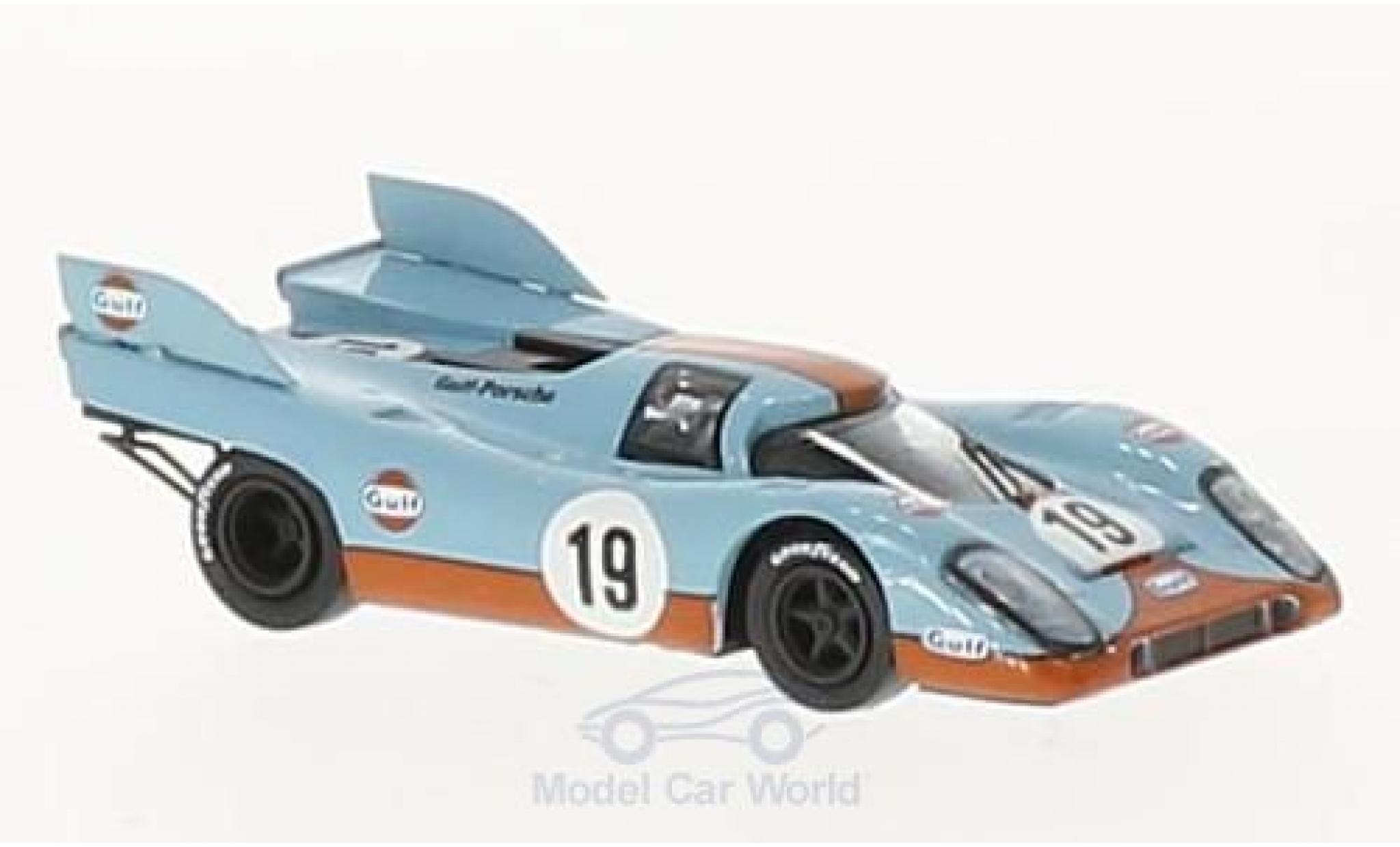 Porsche 917 1971 1/87 Brekina K No.19 Gulf Team Gulf 24h Le Mans 1971 H.M&uuml;ller/R.Attwood modelauto