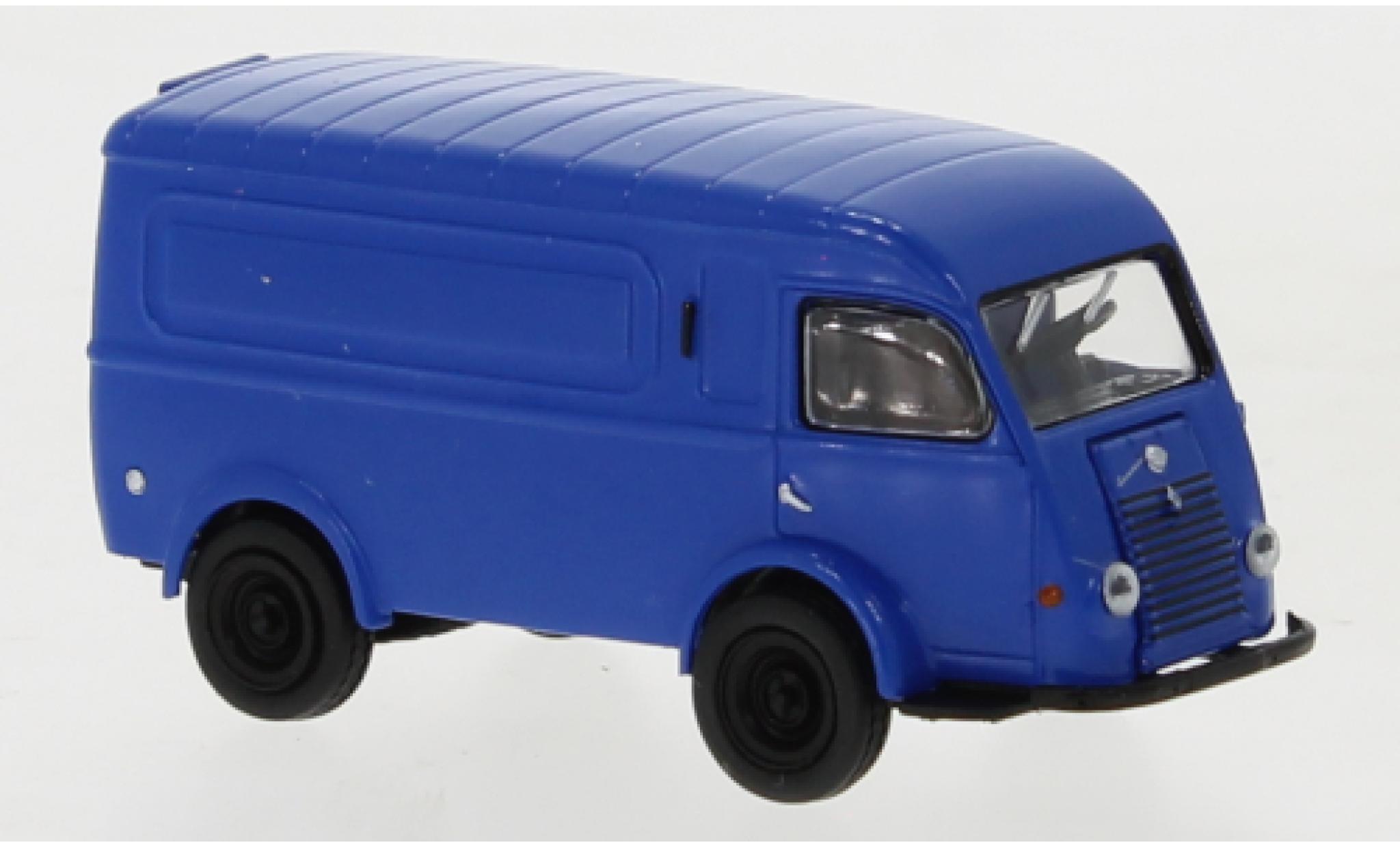 Renault Goelette 1/87 Brekina blauw 1950 modelauto