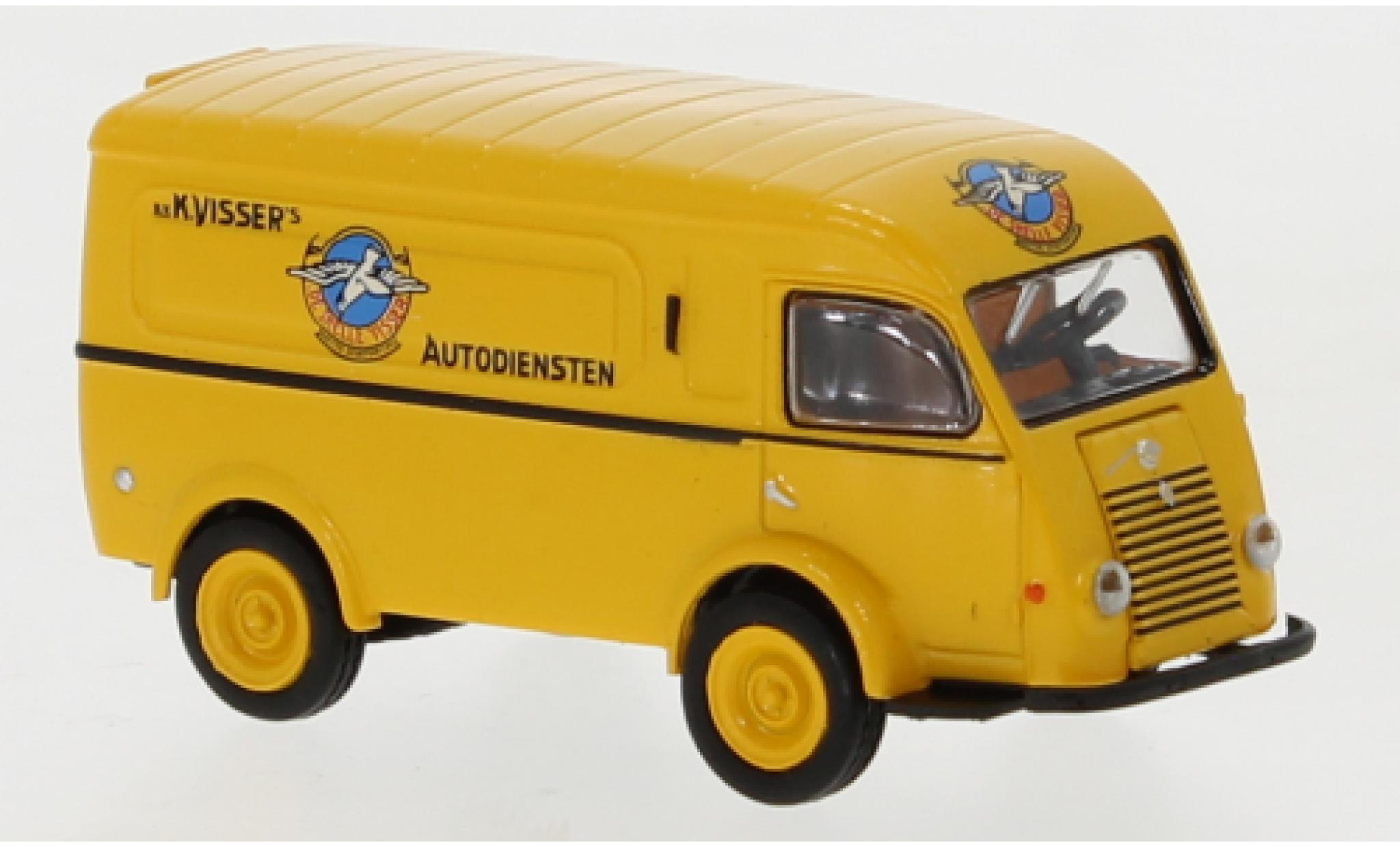 Renault Goelette 1/87 Brekina Visser Autodienst 1950 modelauto