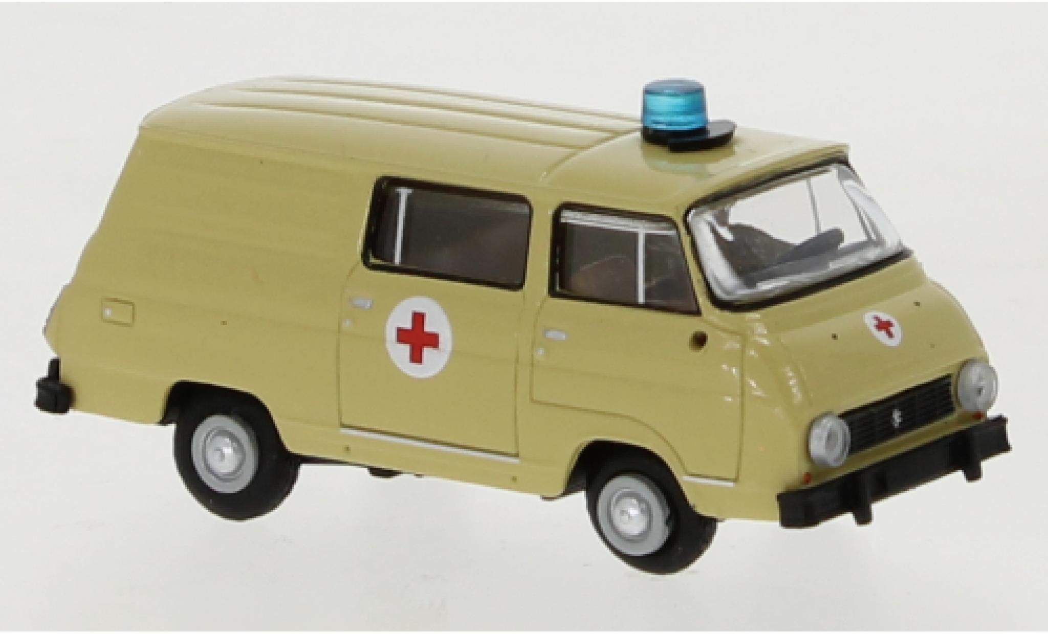 Skoda 1203 1/87 Brekina Halbbus Ambulance 1969 modelauto