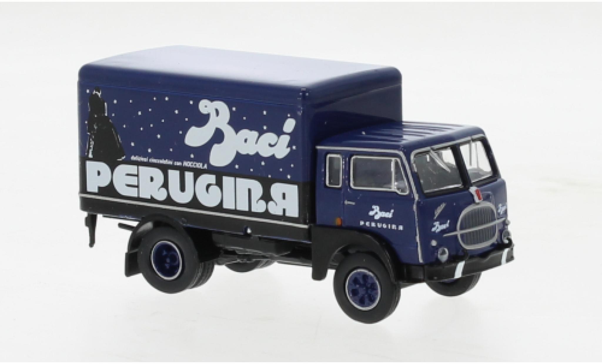 Fiat 642 1/87 Brekina Starline wagon conteneur Cioccolato Perugina 1962 modelauto