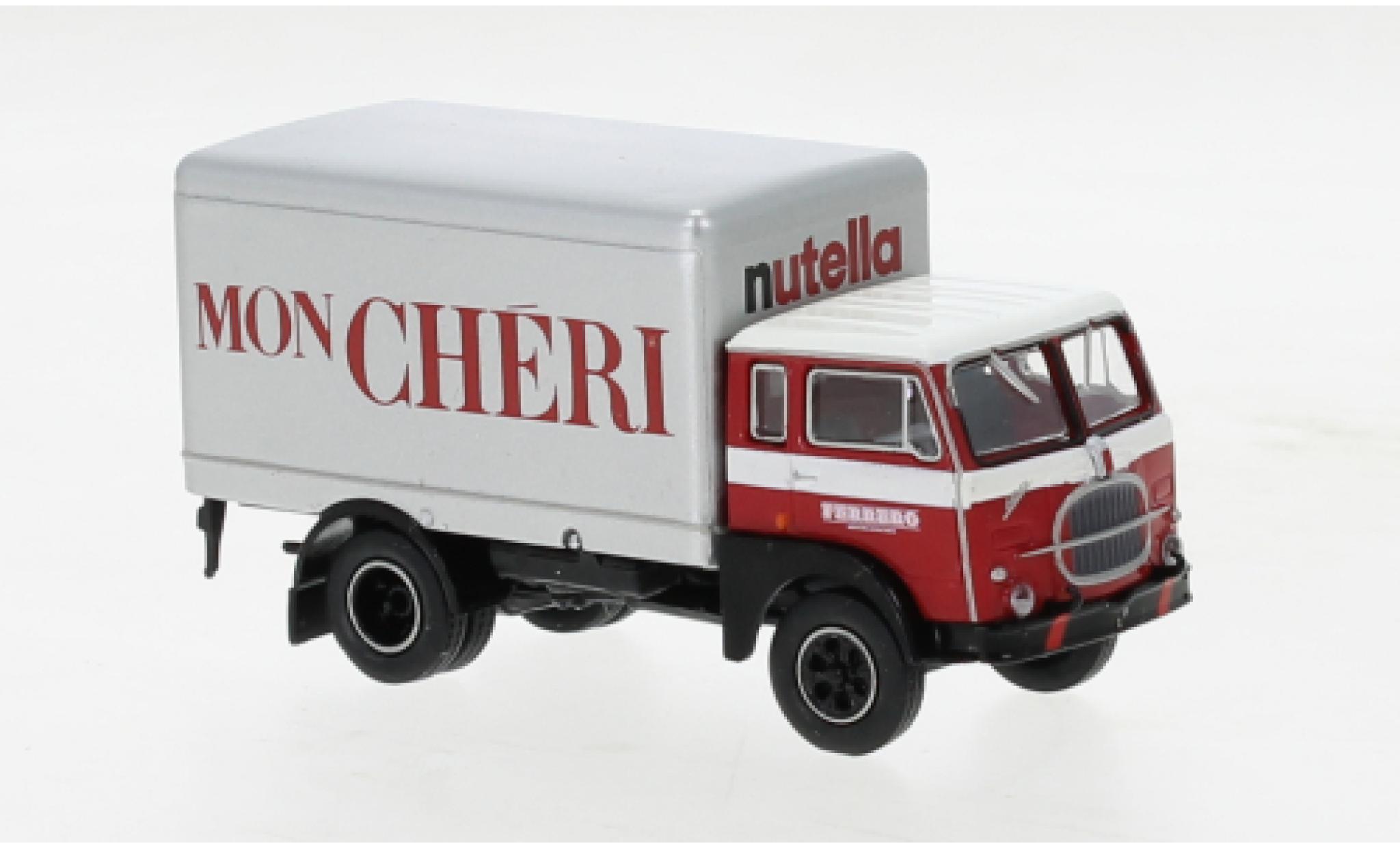 Fiat 642 1/87 Brekina Starline wagon conteneur Ferrero 1962 modelauto