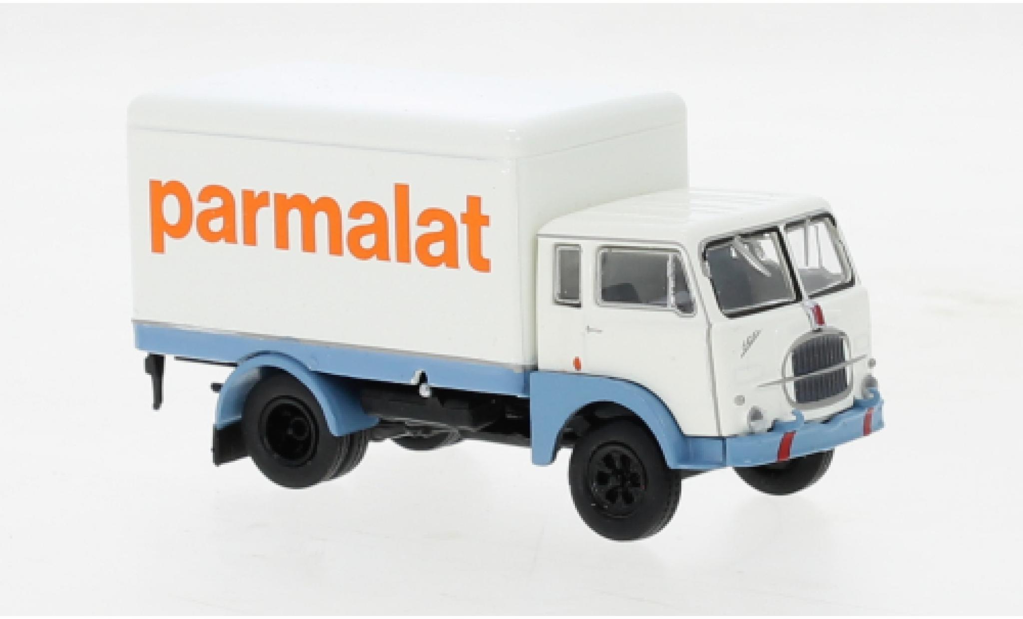 Fiat 642 1/87 Brekina Starline wagon conteneur Parmalat 1962 modelauto