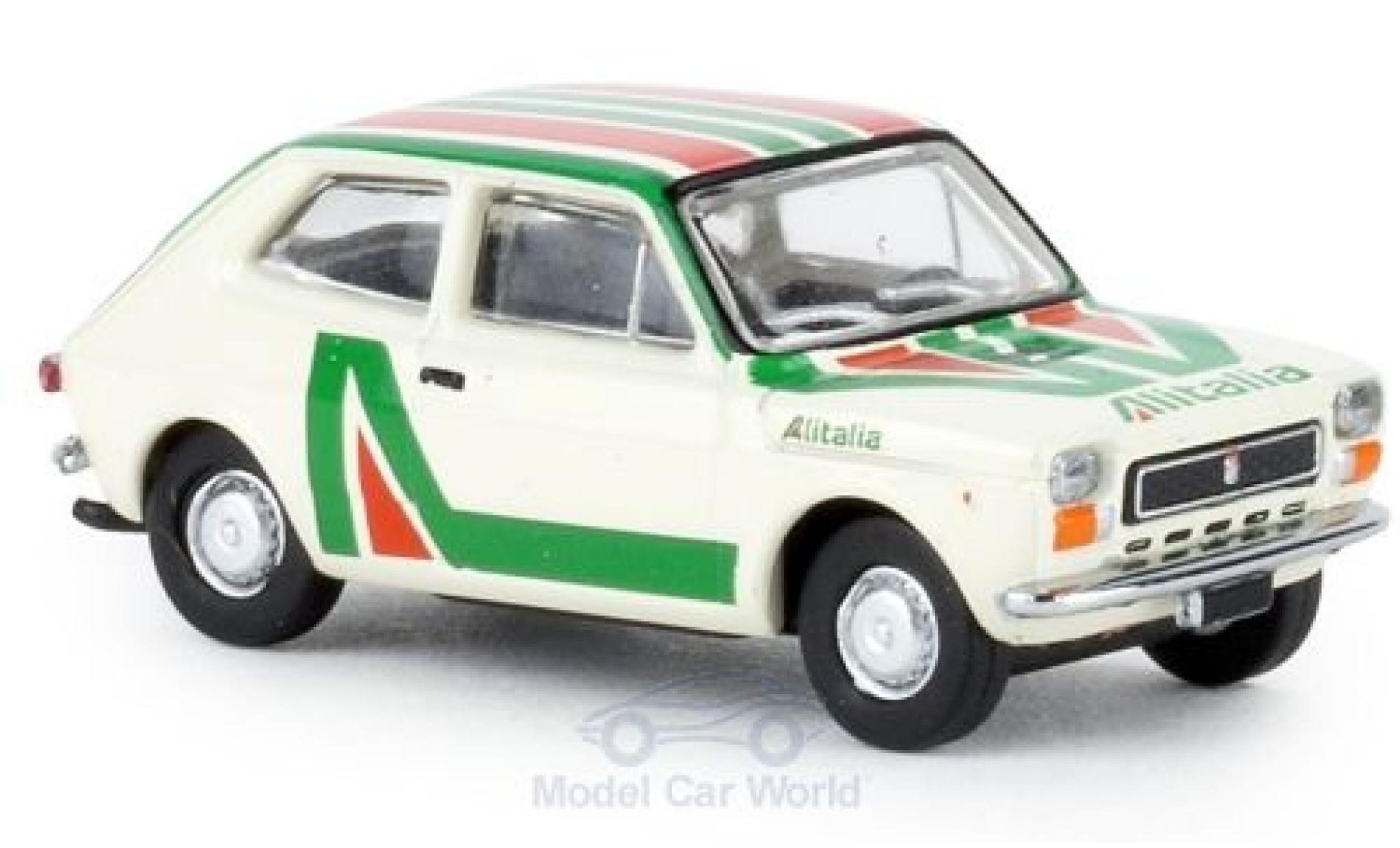 Fiat 127 1/87 Brekina Alitalia 1971 modelauto