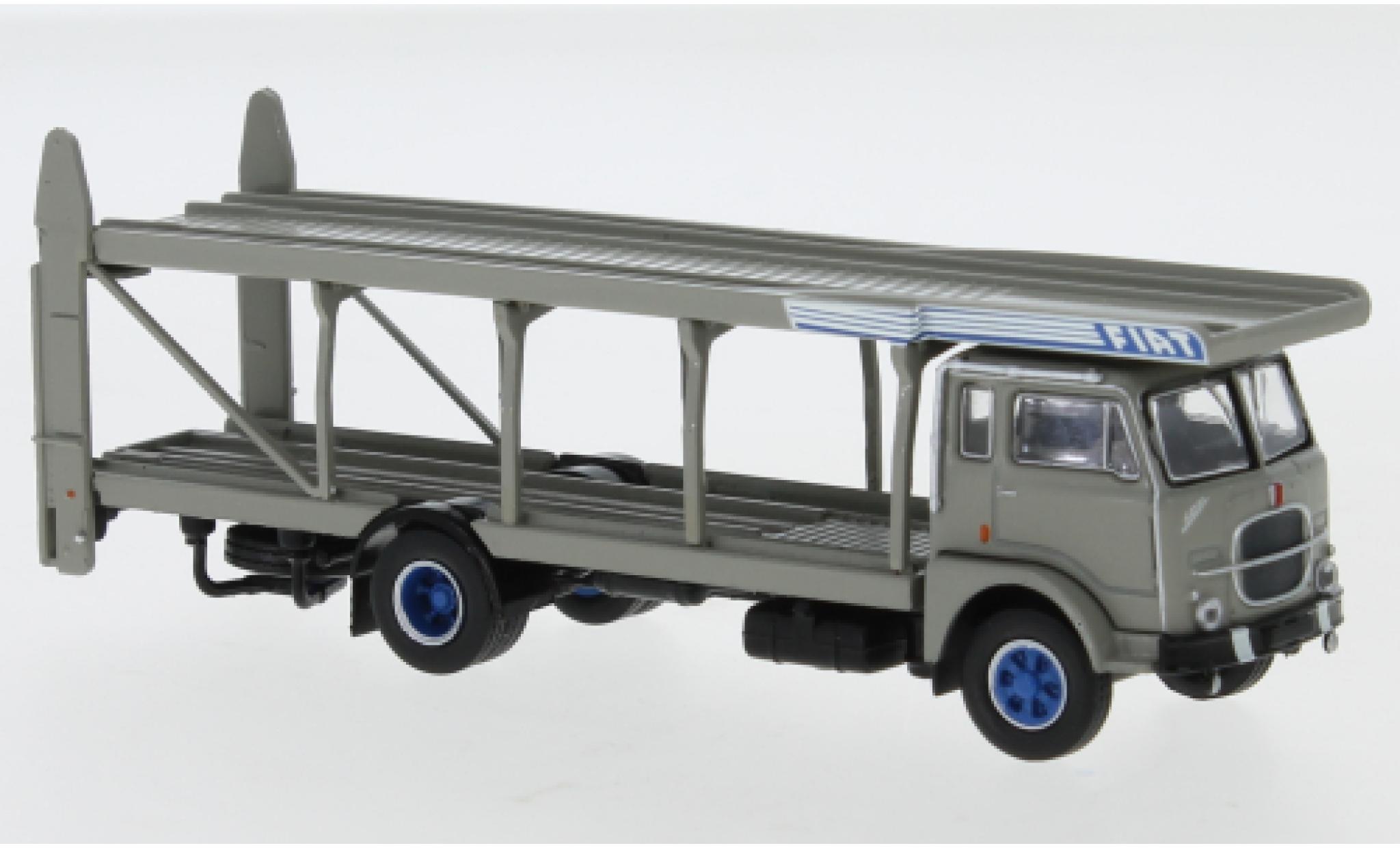 Fiat 642 1/87 Brekina Autotransporter 1962 modelauto