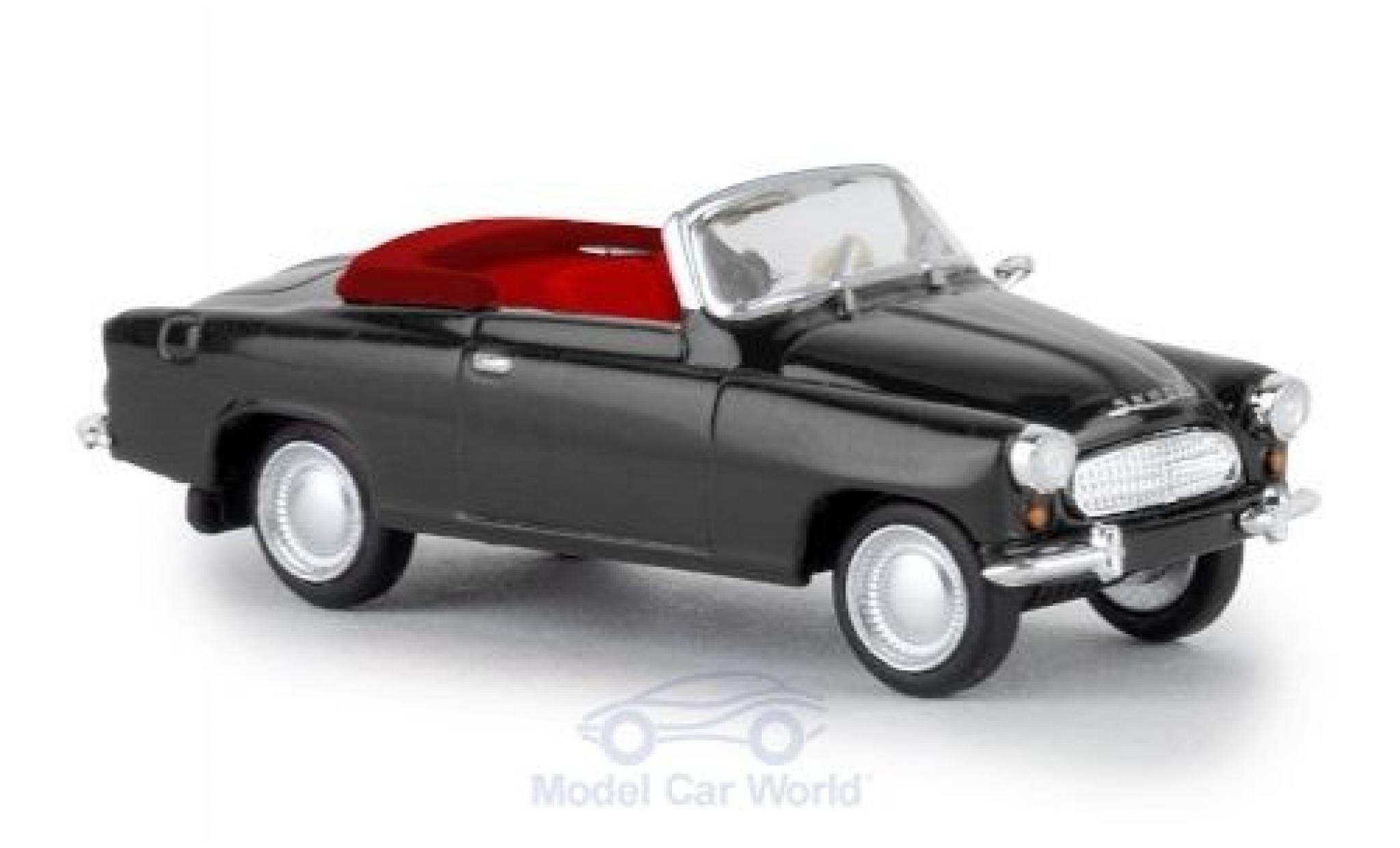 Skoda Felicia 1/87 Brekina zwart 1959 modelauto