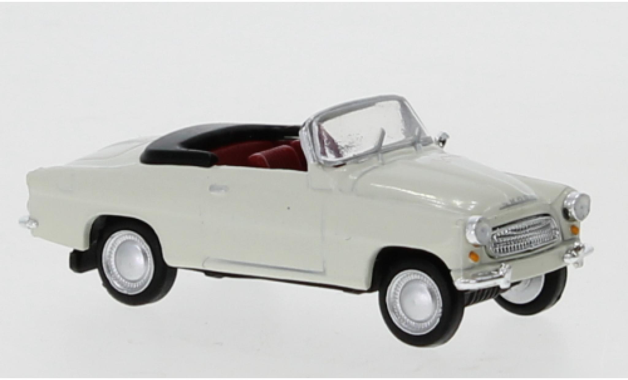 Skoda Felicia 1/87 Brekina wit 1959 modelauto