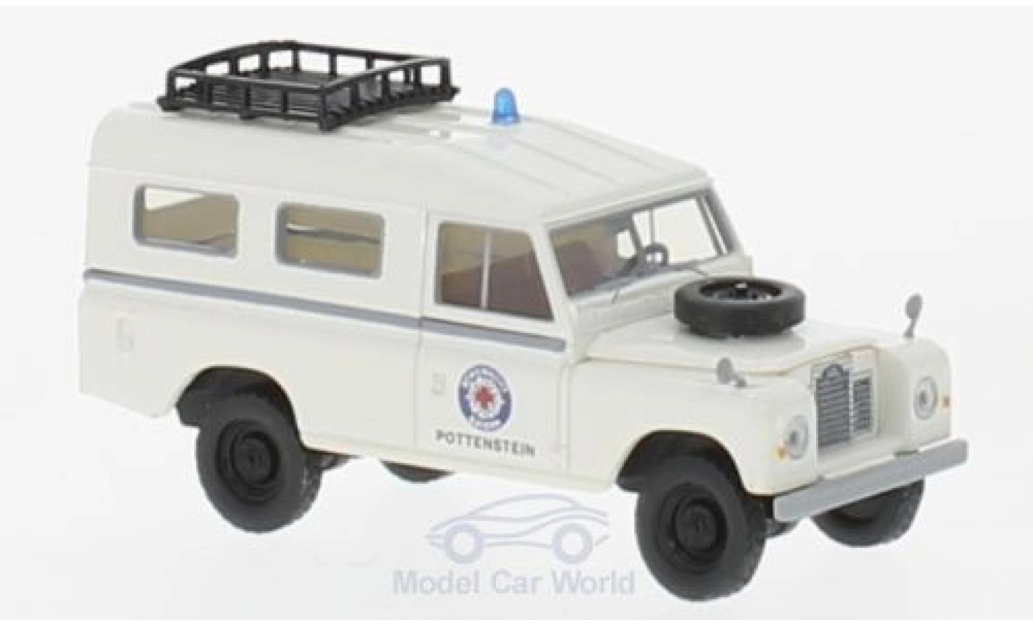 Land Rover 109 1/18 Brekina Bergwacht modelauto