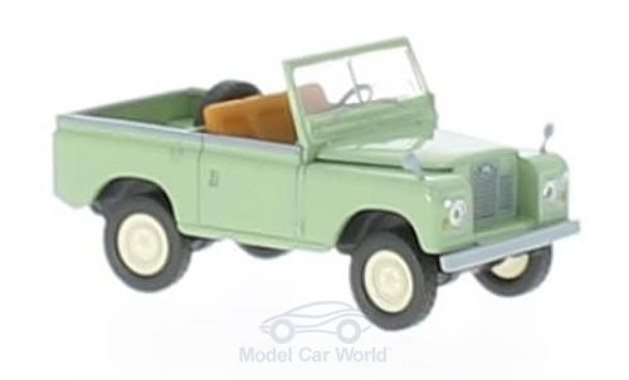 Land Rover 88 1/18 Brekina groen modelauto