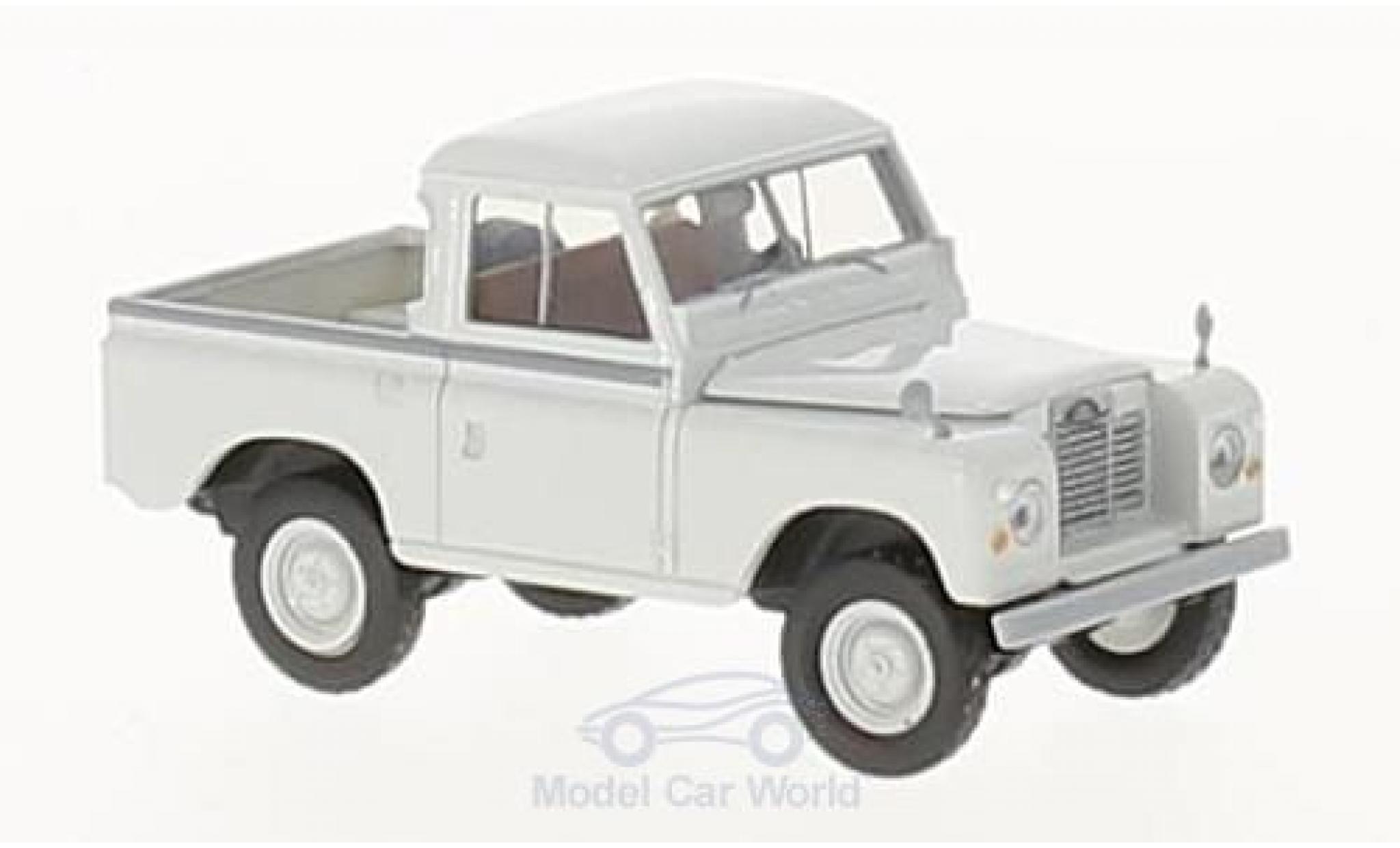 Land Rover 88 1/18 Brekina grijs geschlossen modelauto