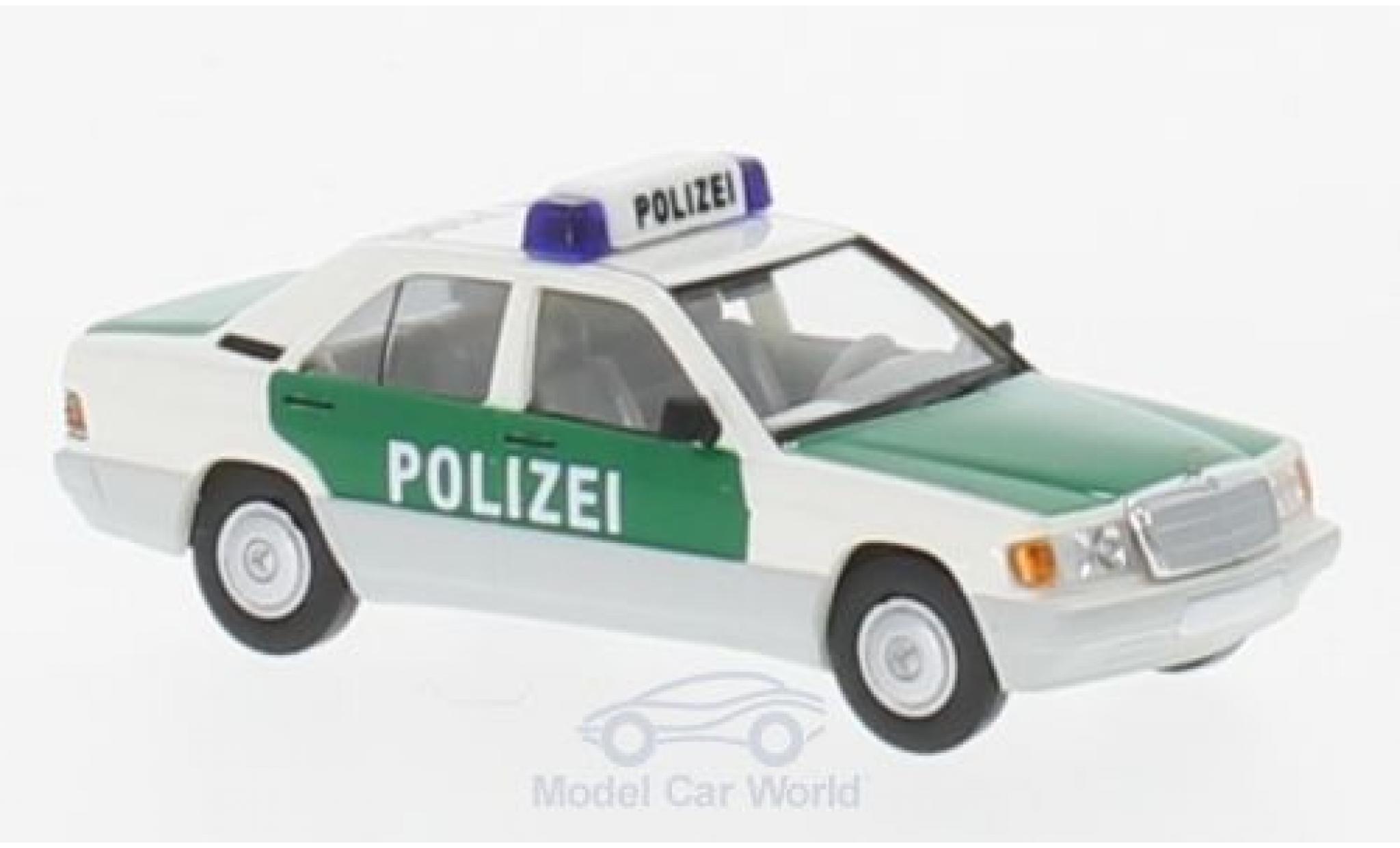 Mercedes 190 E 1/87 Brekina E Politie Bremen modelauto