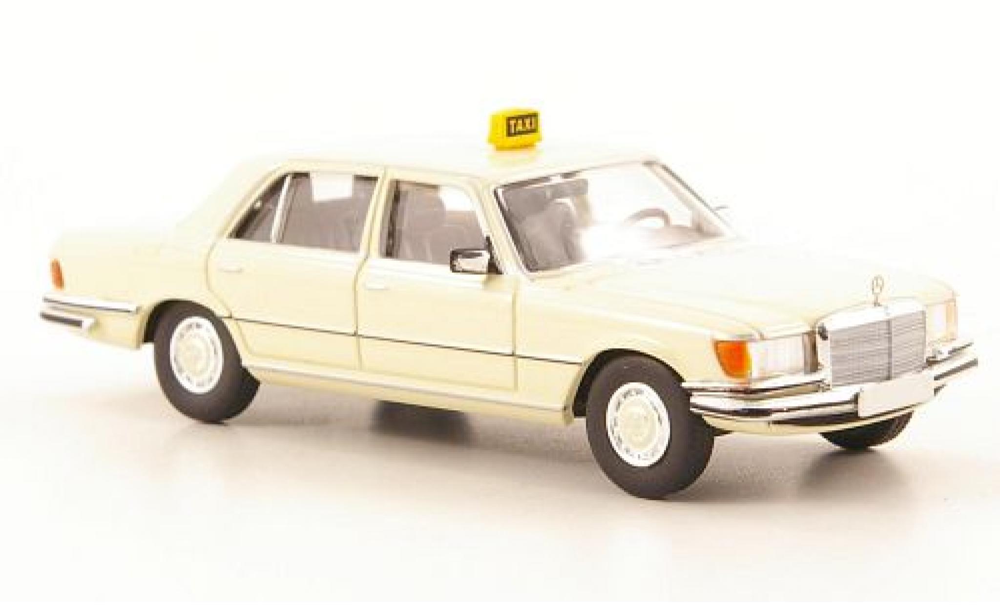 Mercedes 450 1/87 Brekina SEL (W116) Taxi (D) modelauto