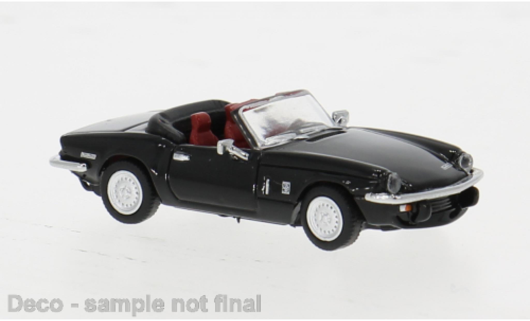 Triumph Spitfire 1/87 Brekina zwart 1974 1:87 modelauto