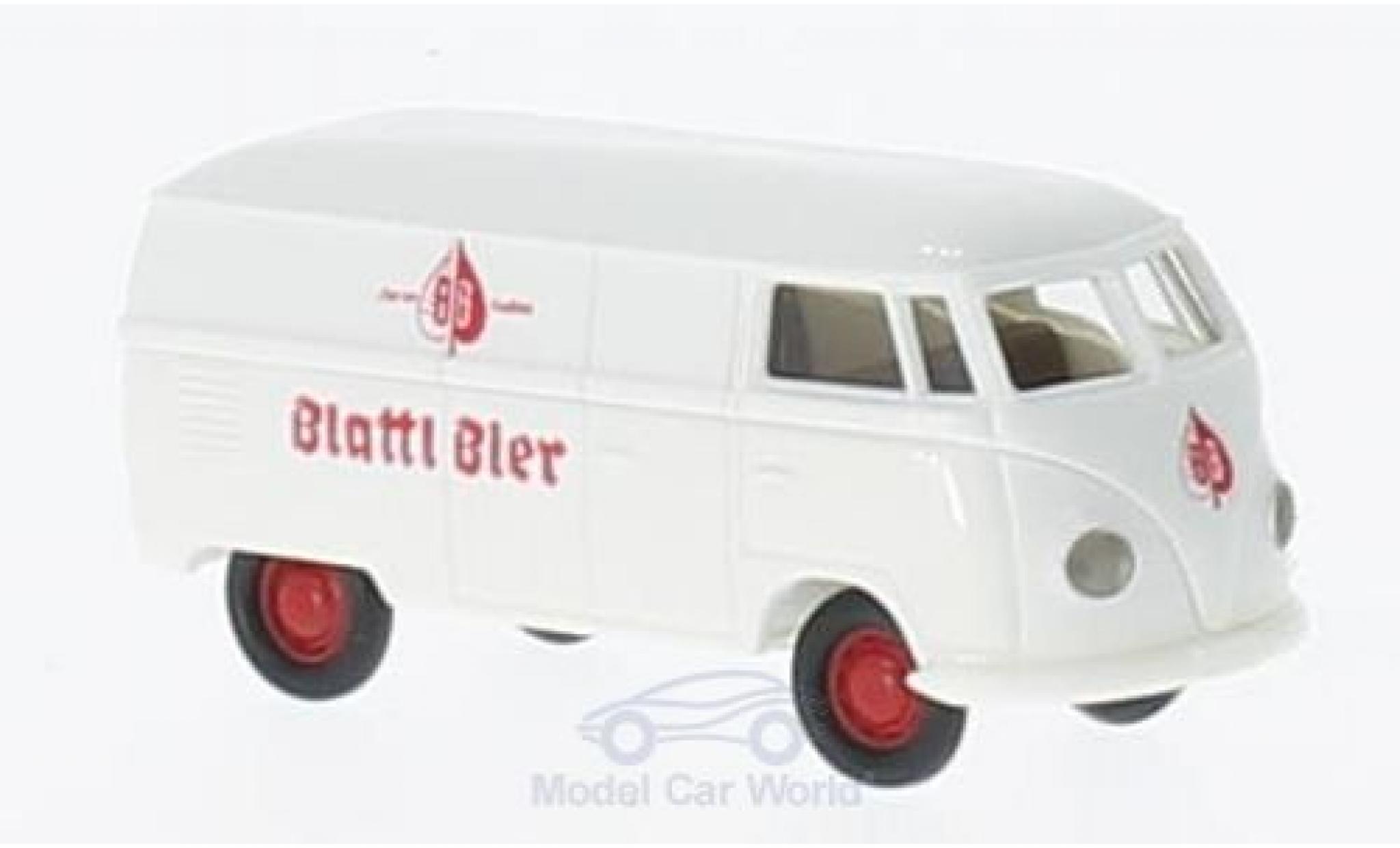 Volkswagen T1 B 1/87 Brekina a Blattl Bier Kasten modelauto