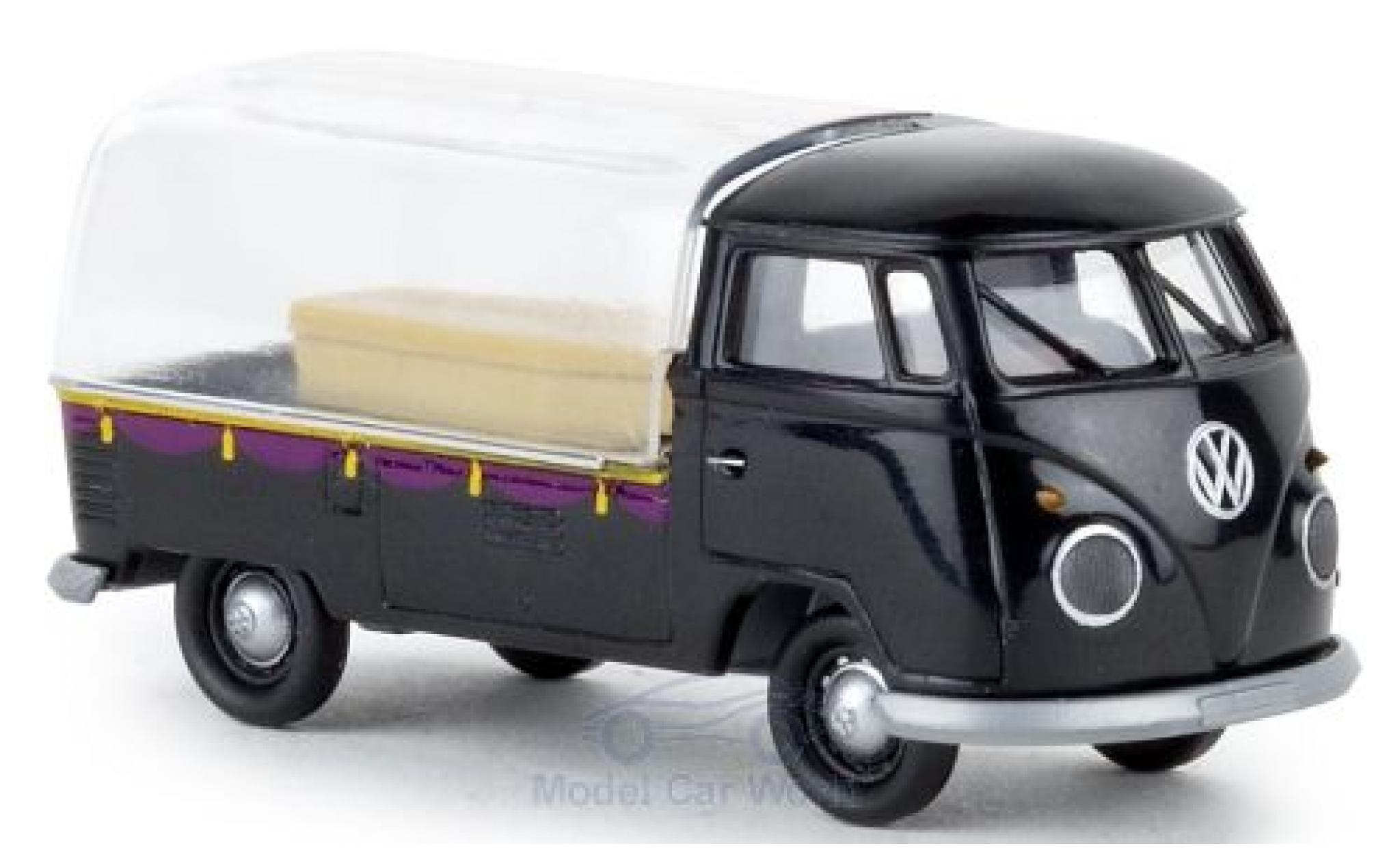 Volkswagen T1 1/87 Brekina b Bestattungswagen 1960 modelauto