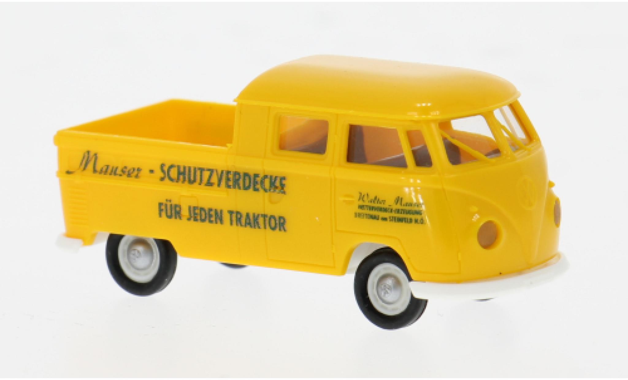 Volkswagen T1 1/87 Brekina b Doka 1960 Mauser Schutzverdecke 1:87 modelauto