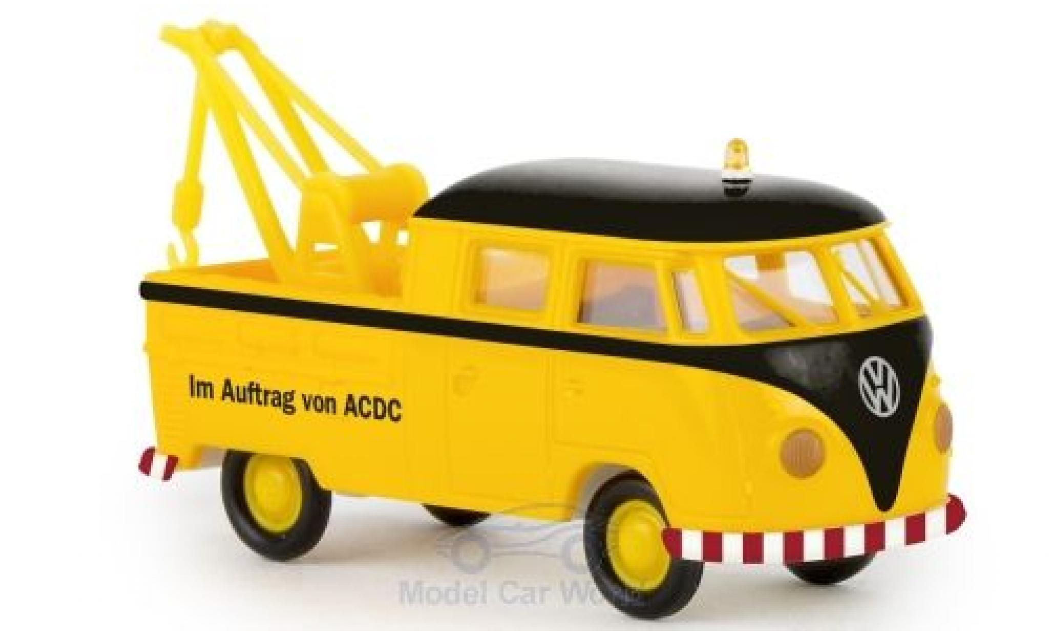 Volkswagen T1 1/87 Brekina b Doka Im Auftrag von ACDC 1960 Abschleppwagen modelauto